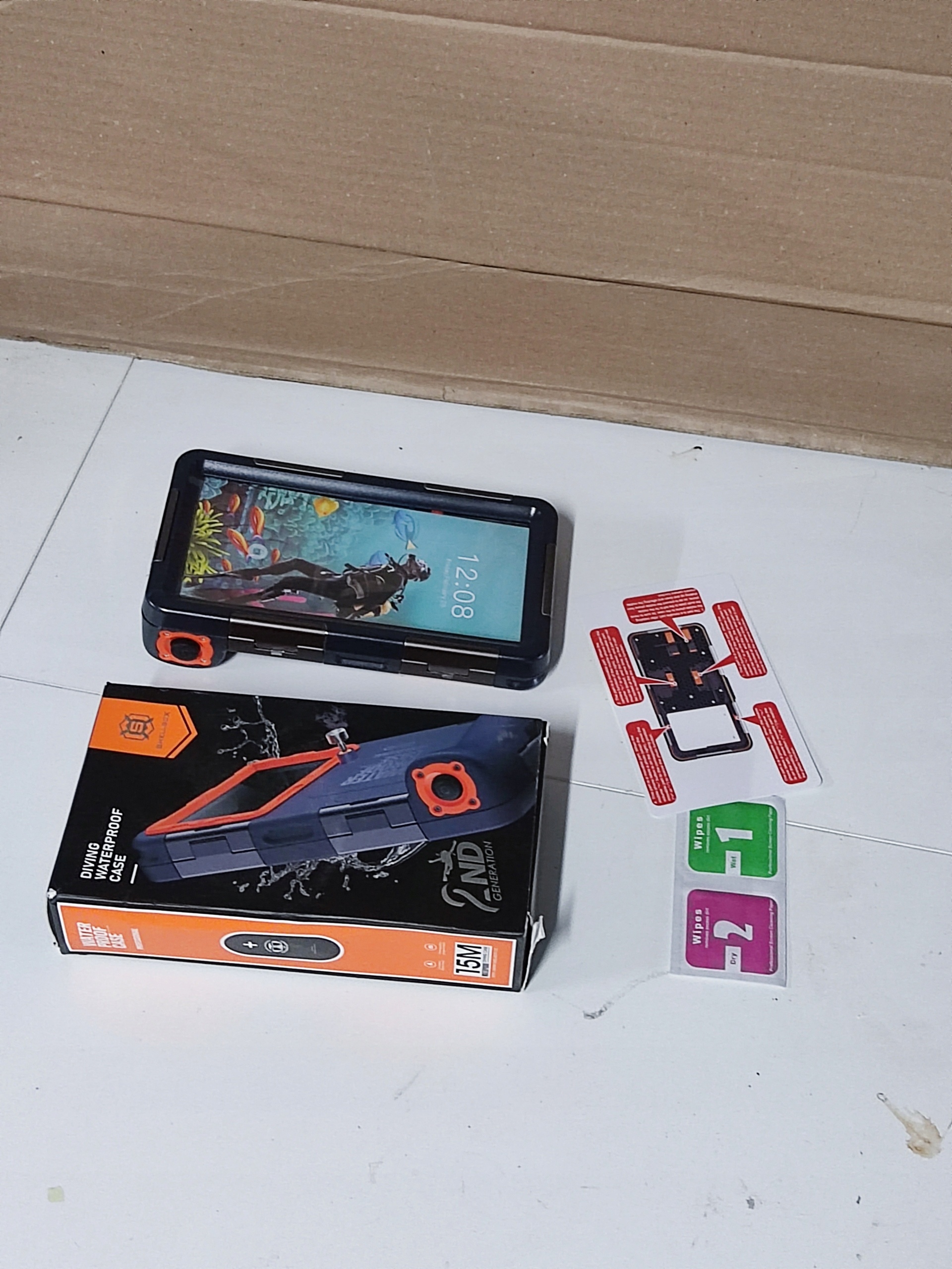 Shellbox Waterproof Case 15m Obudowa Nurkowa do Telefonu — zdjęcie 3