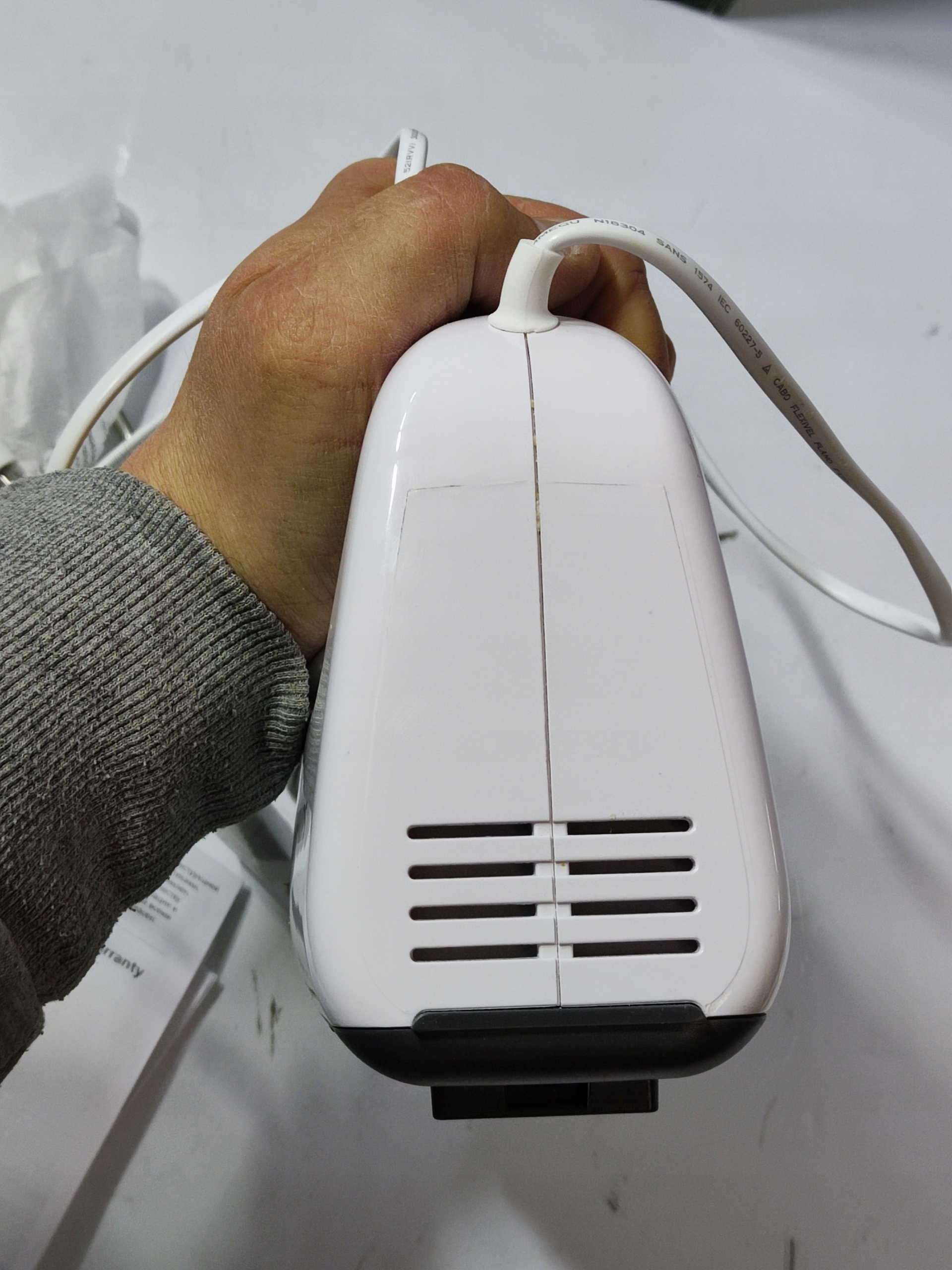 Mikser ręczny PHILIPS HR3741/00 450W + końcówki mieszające i haki — zdjęcie 10