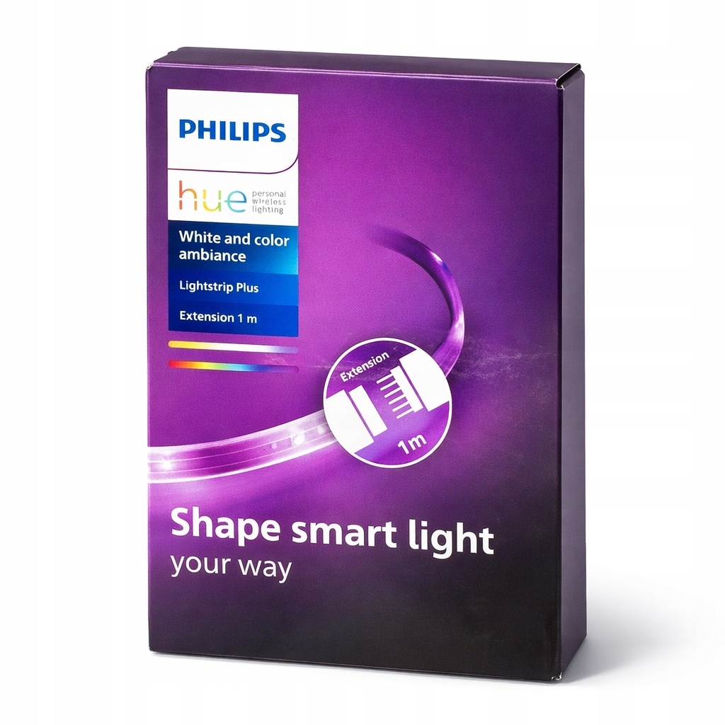 PHILIPS HUE Lightstrip Plus Extension 1m RGB LED taśma — zdjęcie 2