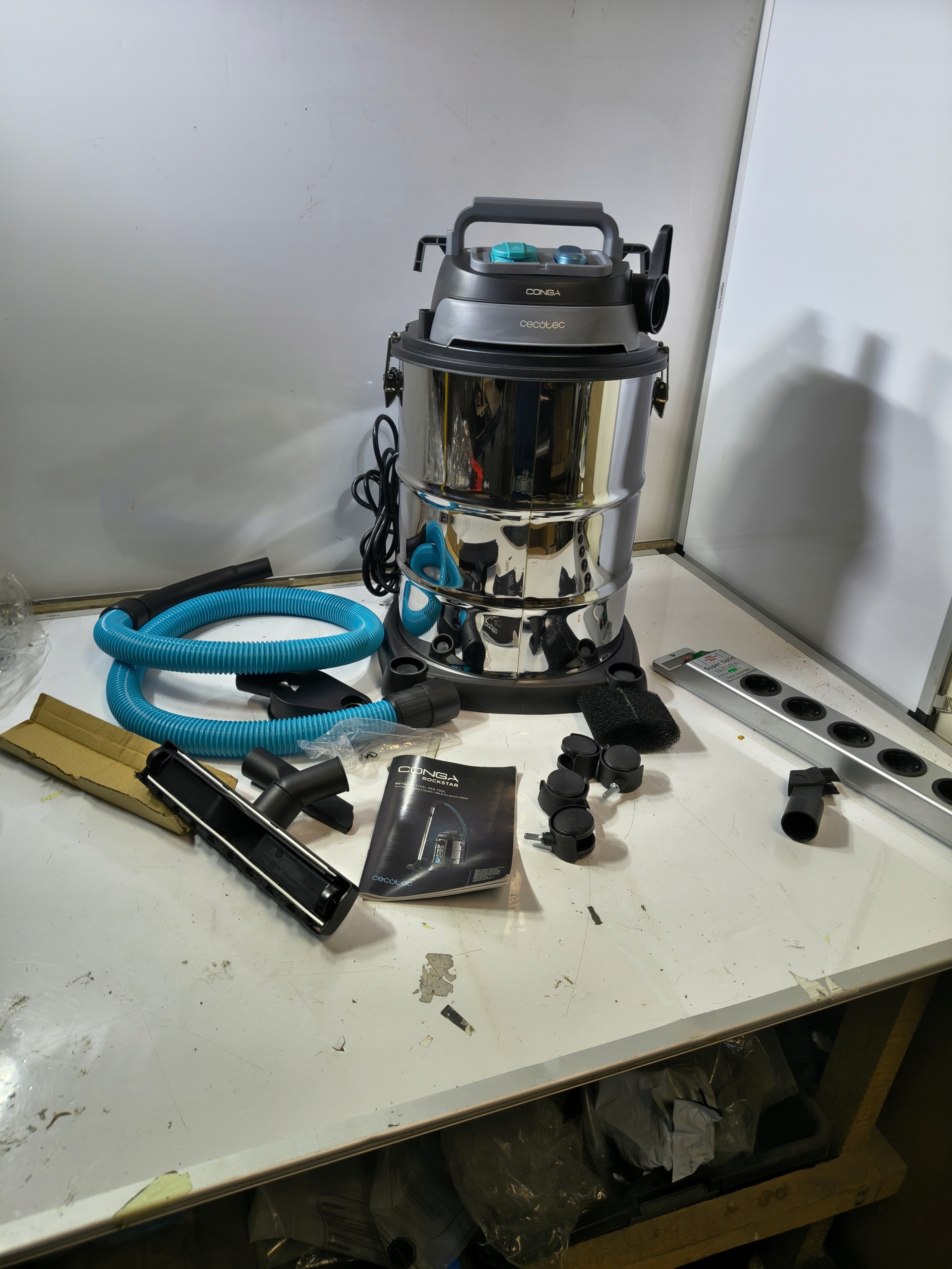 Odkurzacz przemysłowy Cecotec Conga Rockstar Wet&Dry Steel Pro Tool 1600W — zdjęcie 5