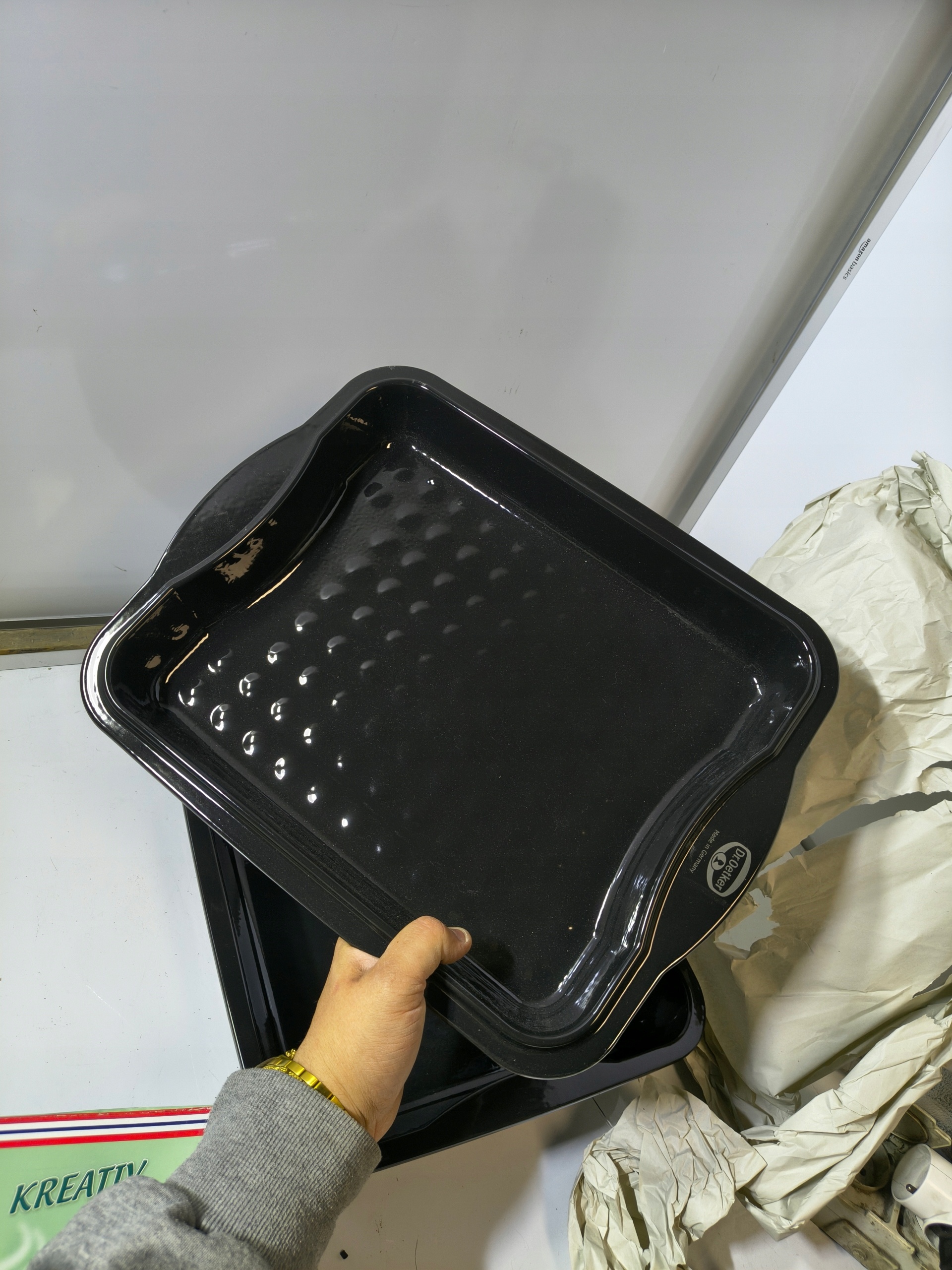 Dr. Oetker brytfanna XXL 40x34 cm z pokrywą piekarnikowa — zdjęcie 7