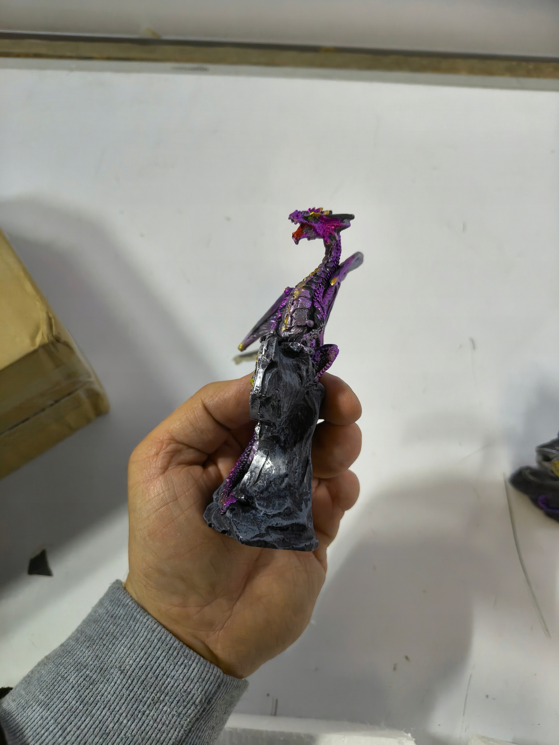 Zestaw 2 Figurek Smok Fantasy Nemesis Now Realm Protectors 15 cm Gothic — zdjęcie 10