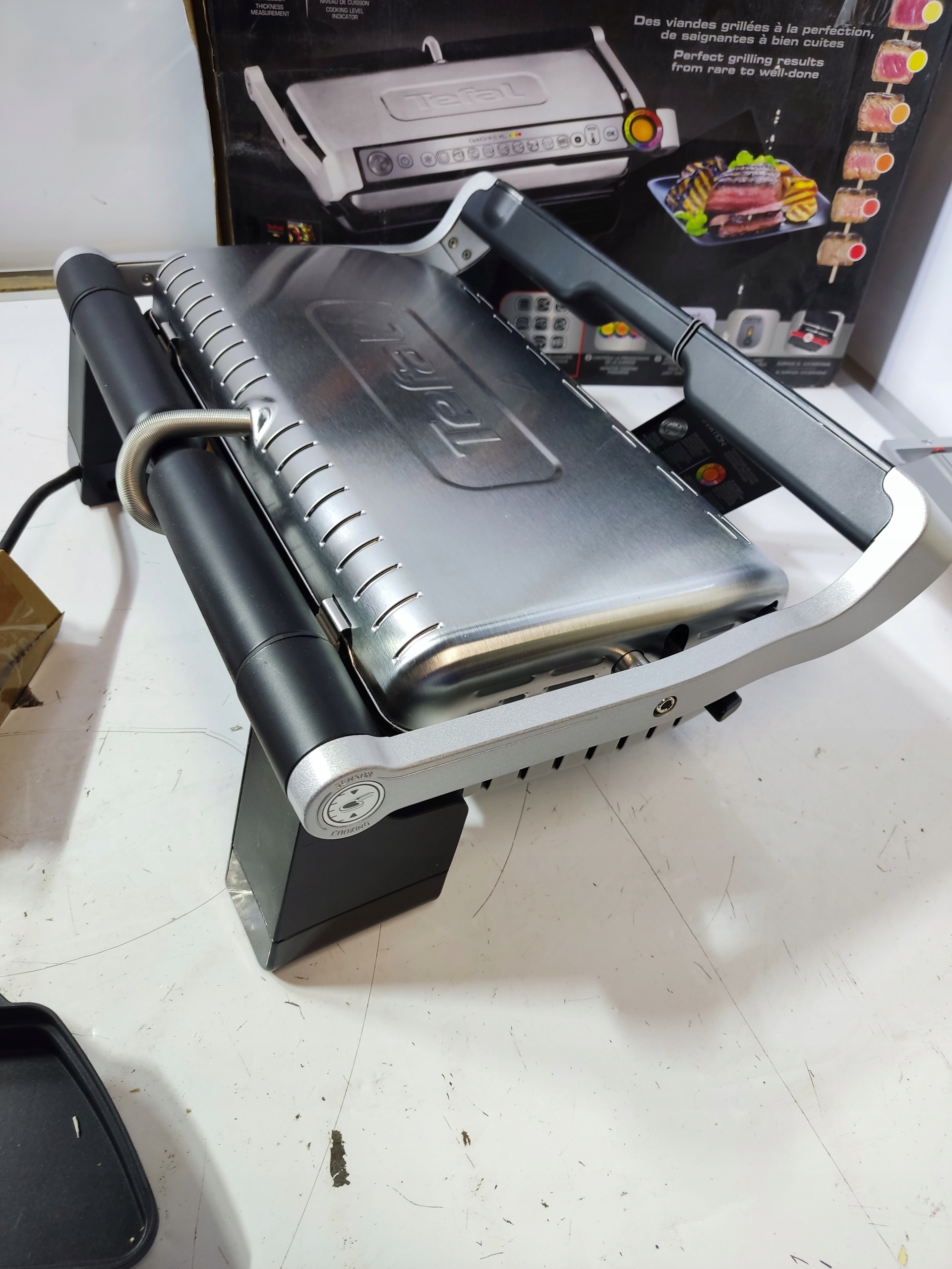 Składany grill elektryczny Tefal GC722D16 OptiGrill+ XL 2000 W — zdjęcie 6