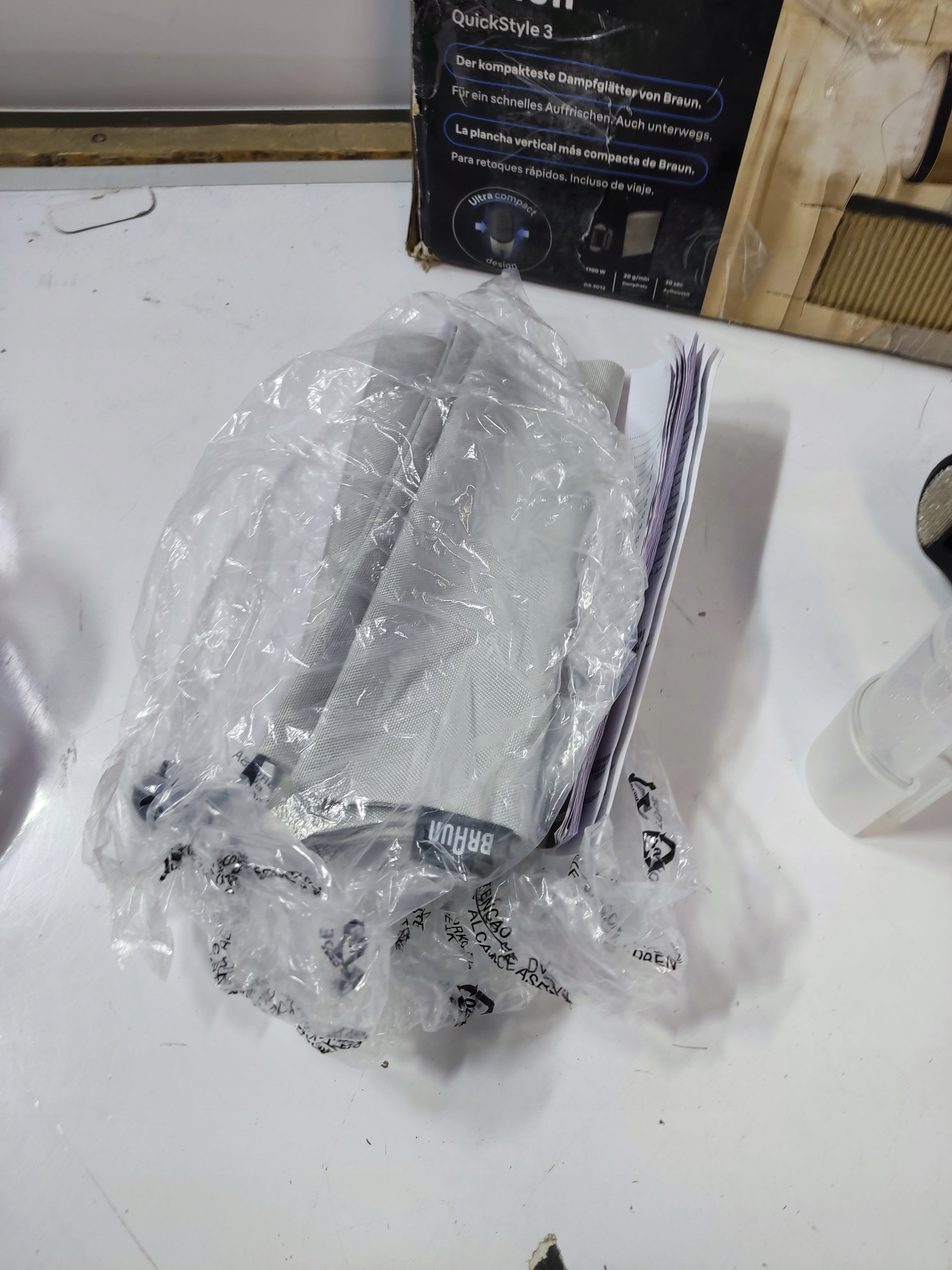 Braun QuickStyle 3 GS3012BG Parownica Ręczna Steamer 1100W — zdjęcie 10