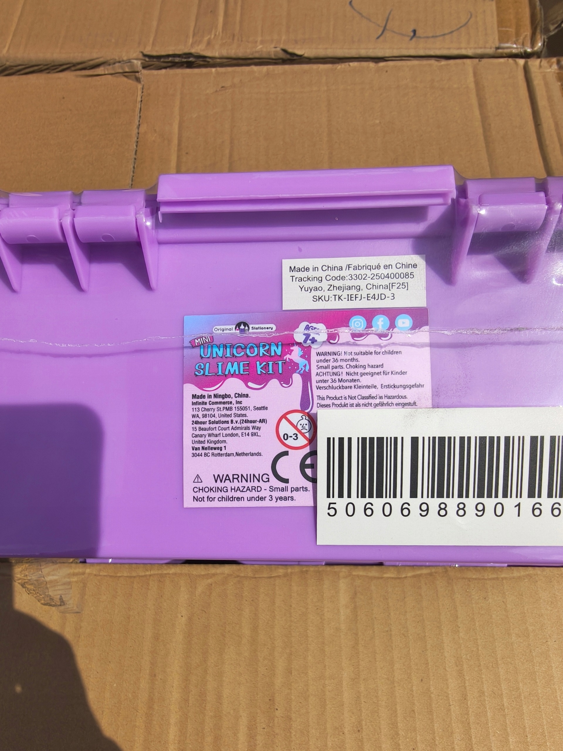 Zestaw do Robienia Slime Unicorn Slime Kit Kreatywny dla Dzieci 7+ — zdjęcie 9