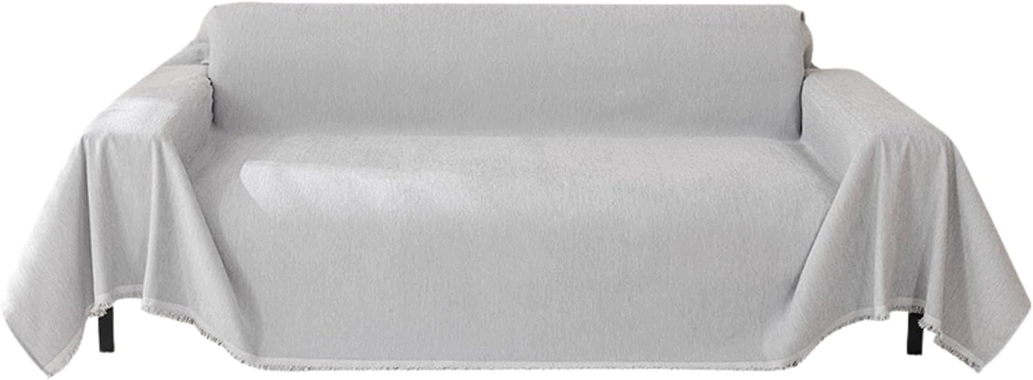 MAGIC Select Narzuta na łóżko sofę 340x180 cm szara duża — zdjęcie 2