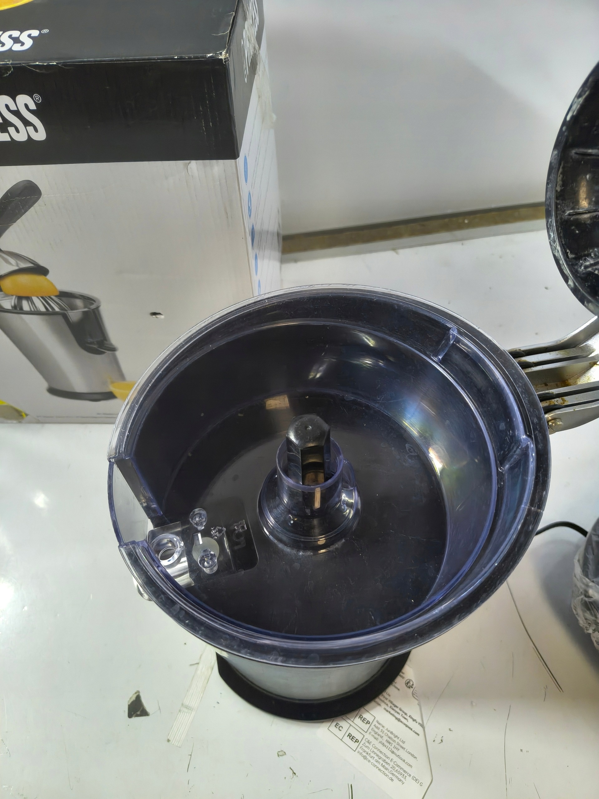 Wyciskarka do Cytrusów Princess Master Juicer Pro 300W Stal Nierdzewna — zdjęcie 5