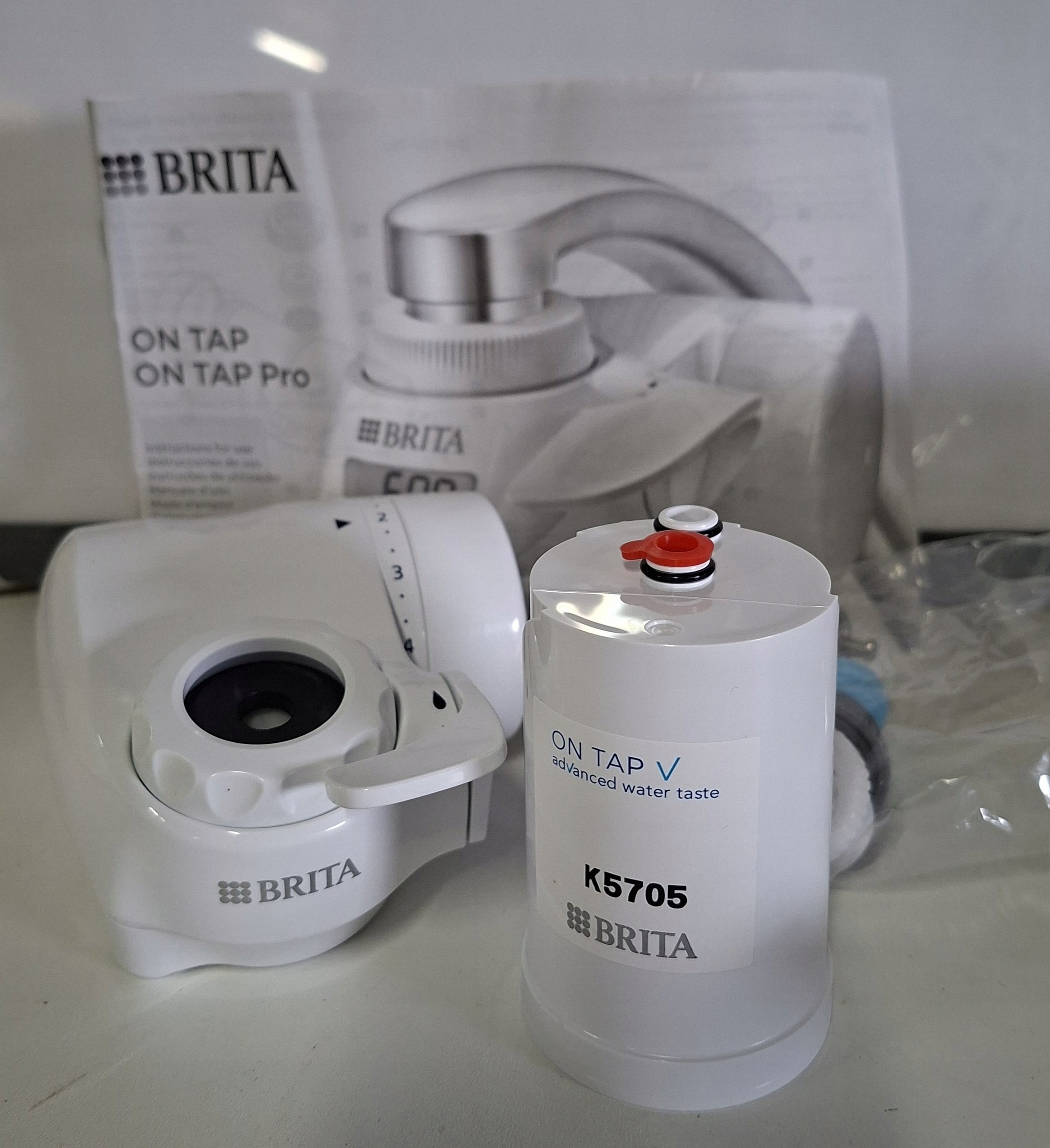 BRITA ON TAP V filtr nakranowy system filtracji wody + wkład 600 l — zdjęcie 4