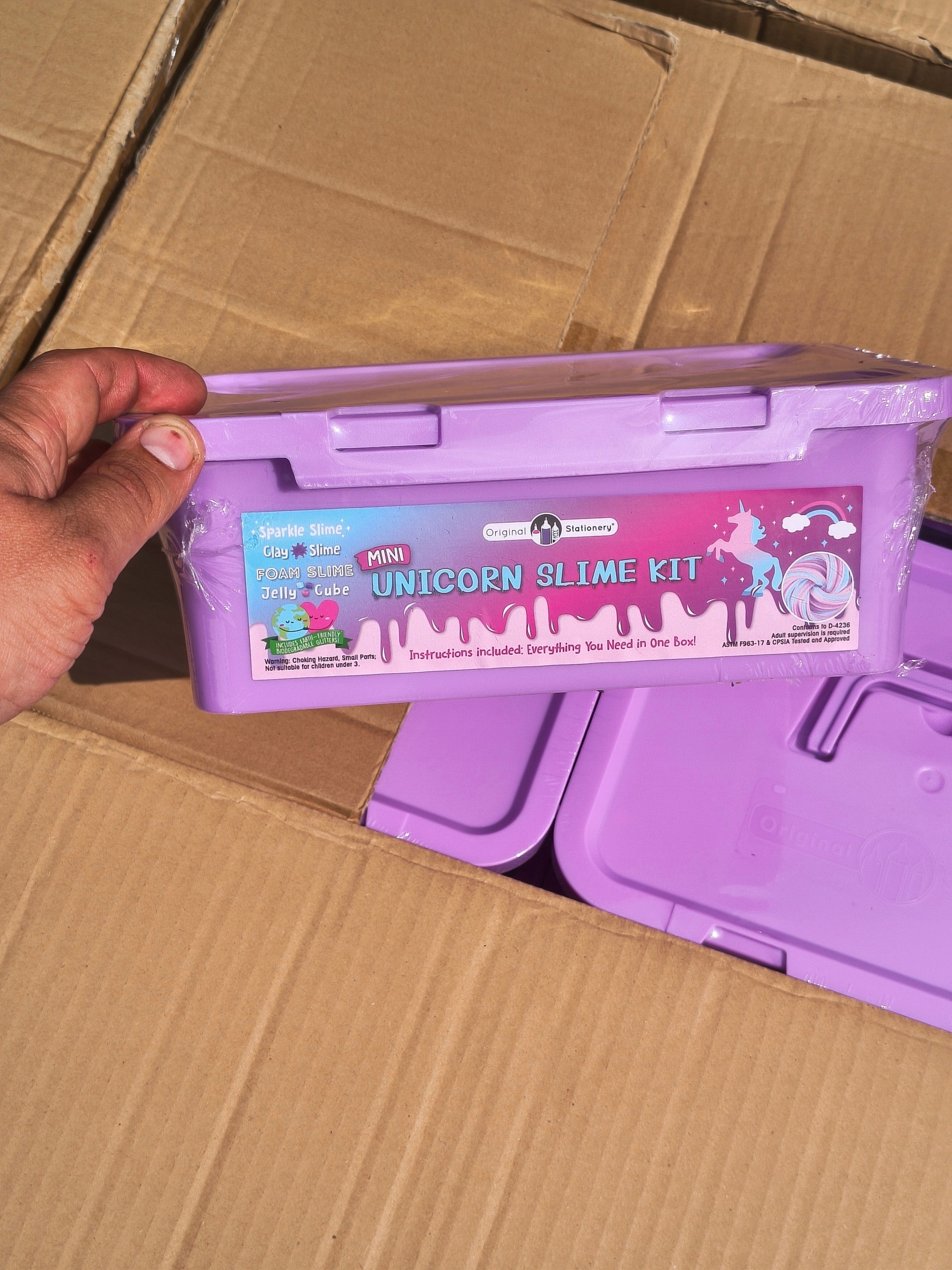 Zestaw do Robienia Slime Unicorn Slime Kit Kreatywny dla Dzieci 7+ — zdjęcie 3