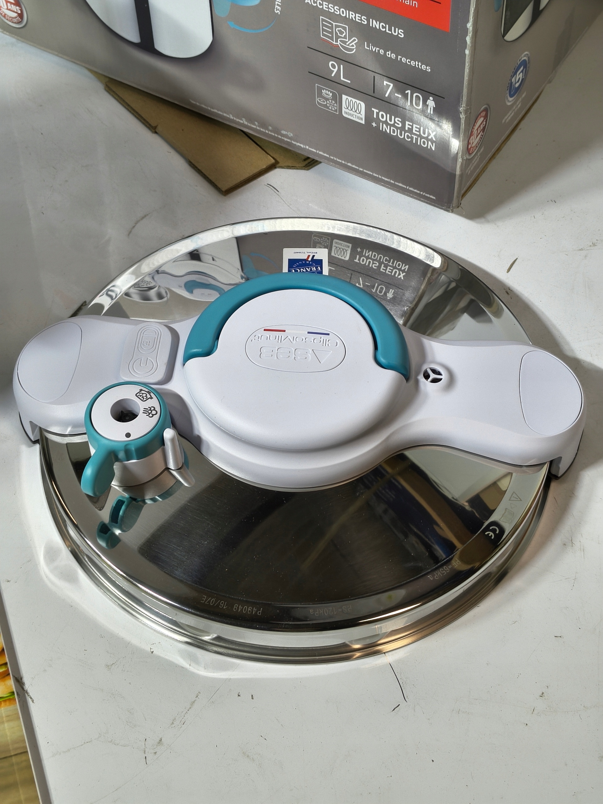 Groupe Seb Seb ClipsoMinut' Easy+ 9 L, chowane — zdjęcie 4