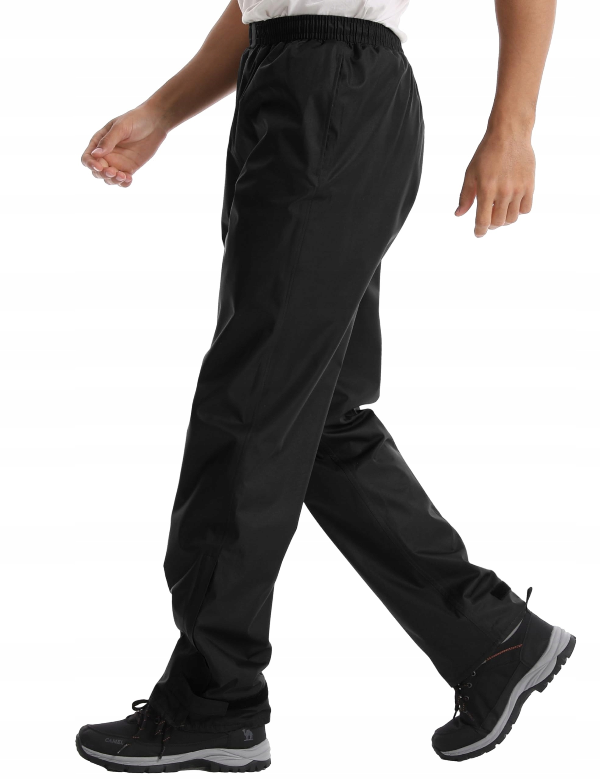 Spodnie Przeciwdeszczowe Wodoodporne Oddychające Trekkingowe X-Small/30inch — zdjęcie 6