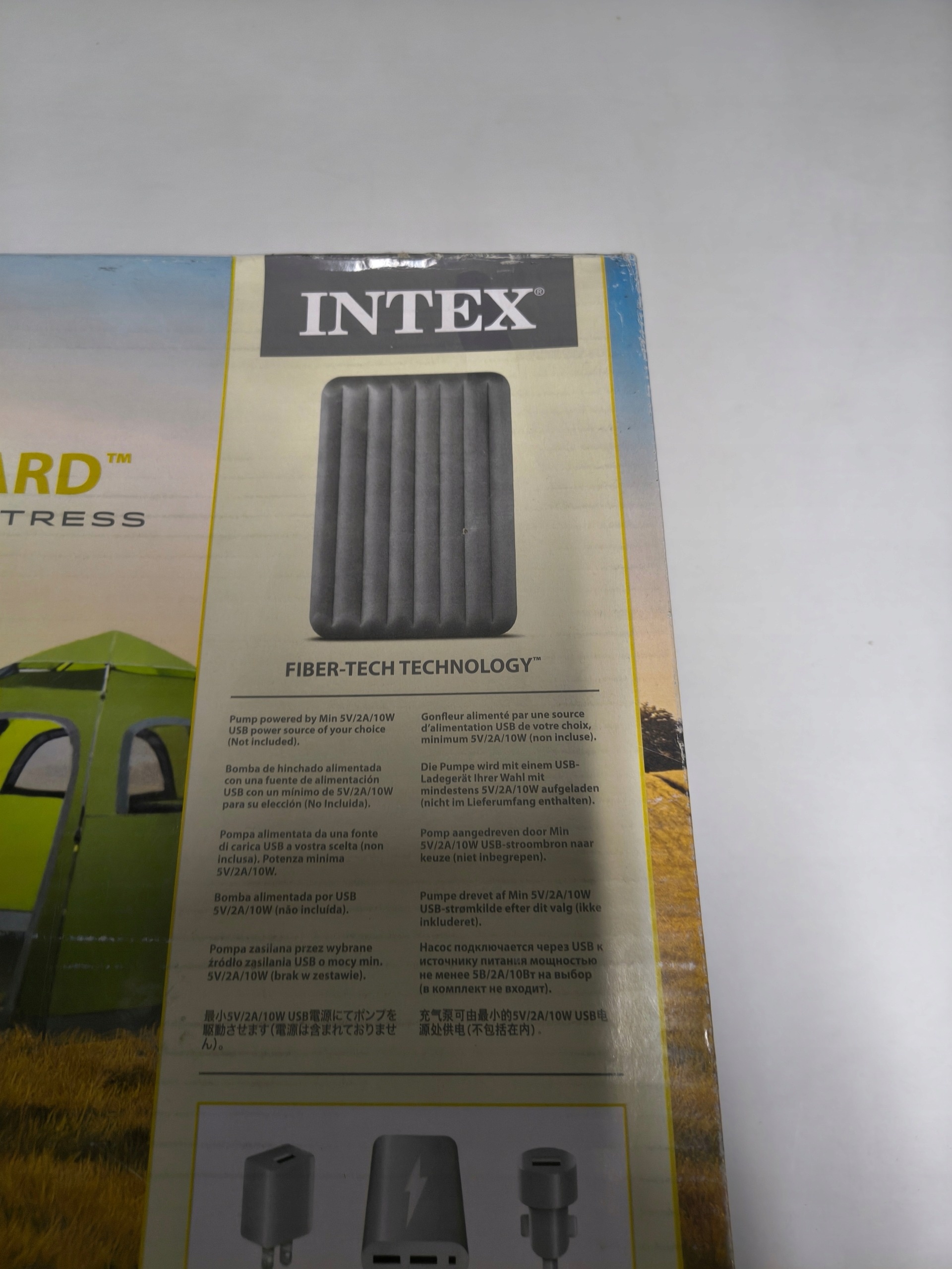 Tytuł Allegro Materac Dmuchany Intex Dura-Beam Standard 152x203x30 cm — zdjęcie 3