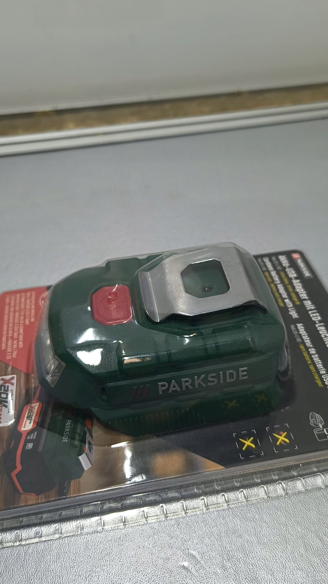 Parkside adapter do akumulatora X20V PAA 20-LI B2 20 V — zdjęcie 4