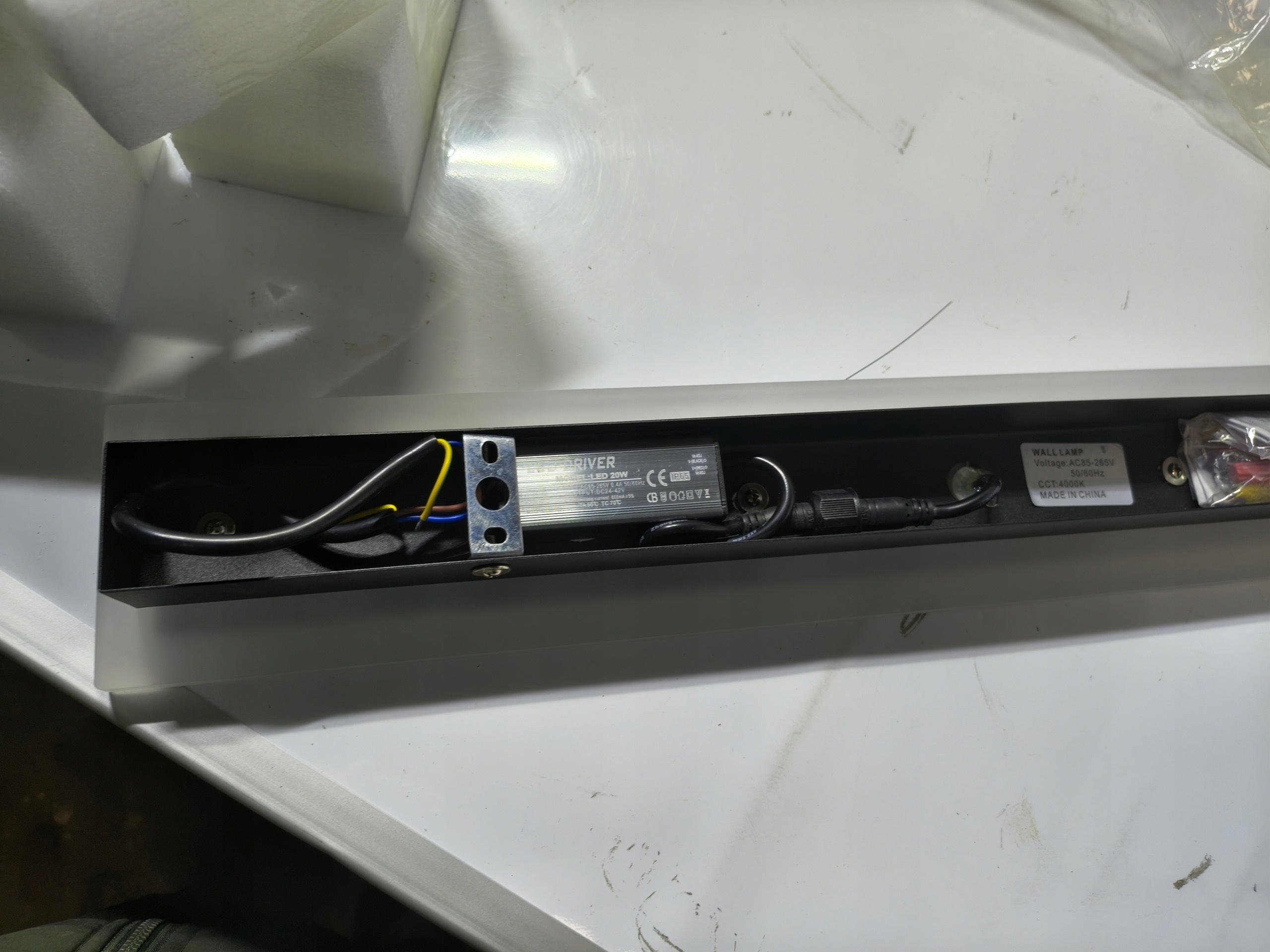 Lampa ścienna LED 40 cm Klighten Nowoczesna 20W 4000K IP65 — zdjęcie 6