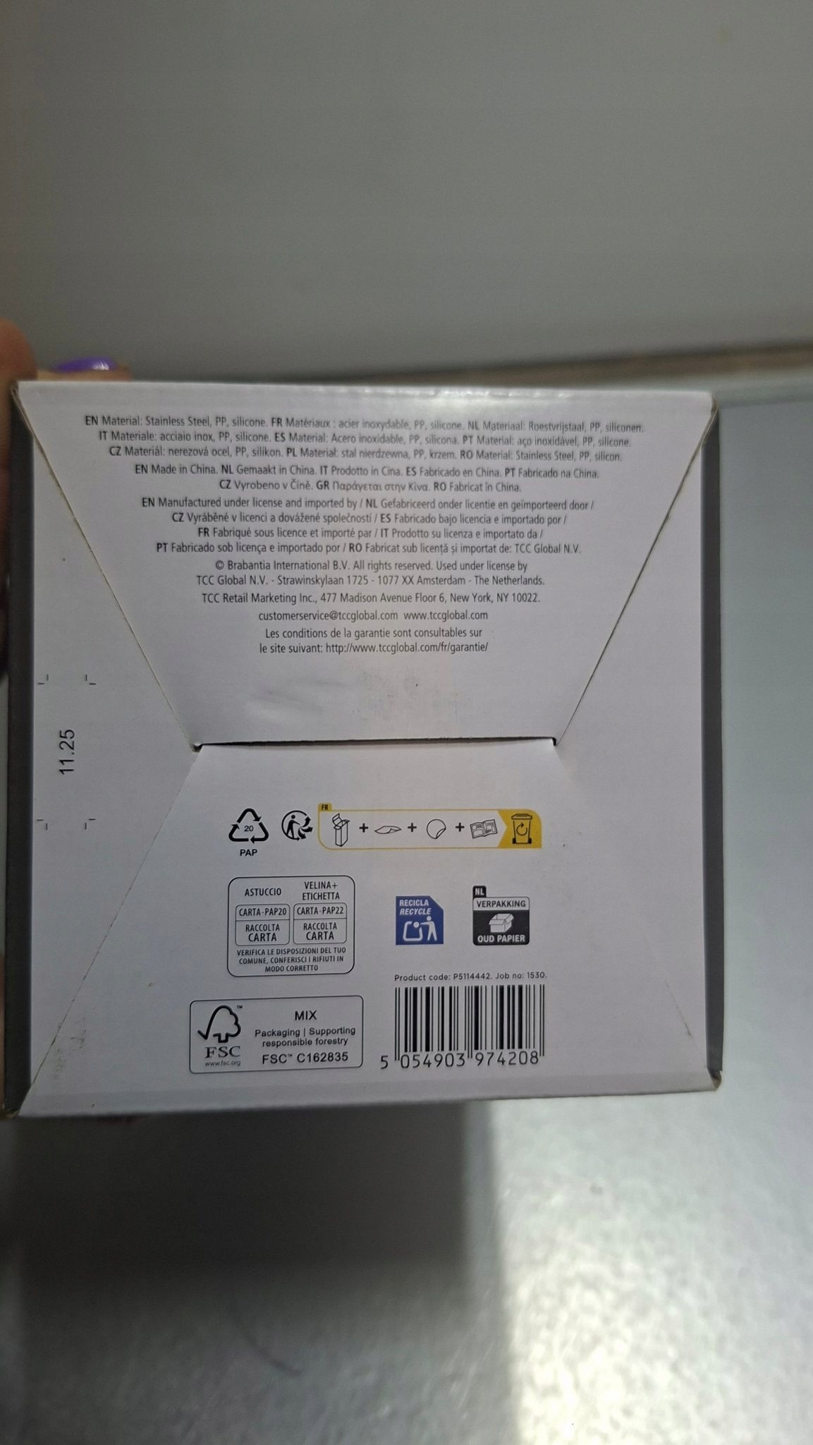 Brabantia Kubek termiczny ze słomką P5114442 0.83 — zdjęcie 4