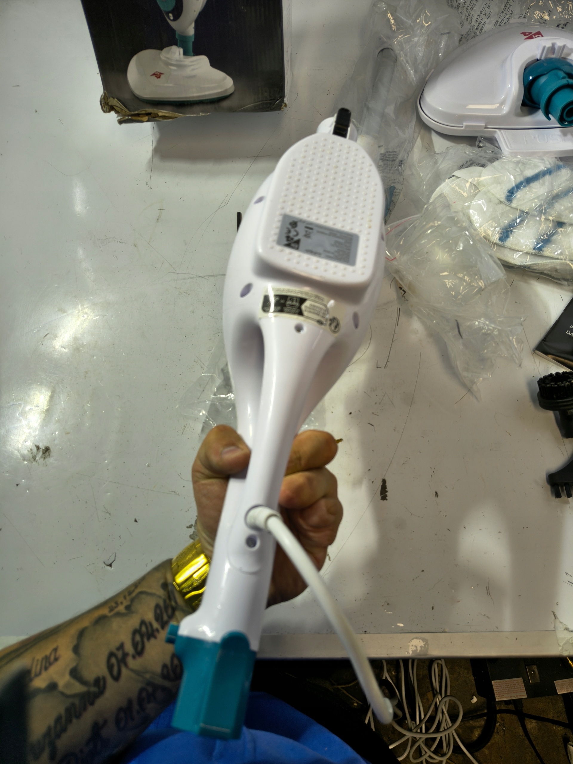 TEFAL STEAMCLEAN MULTIO MAX MOP PAROWY 1500W 10w1 — zdjęcie 9