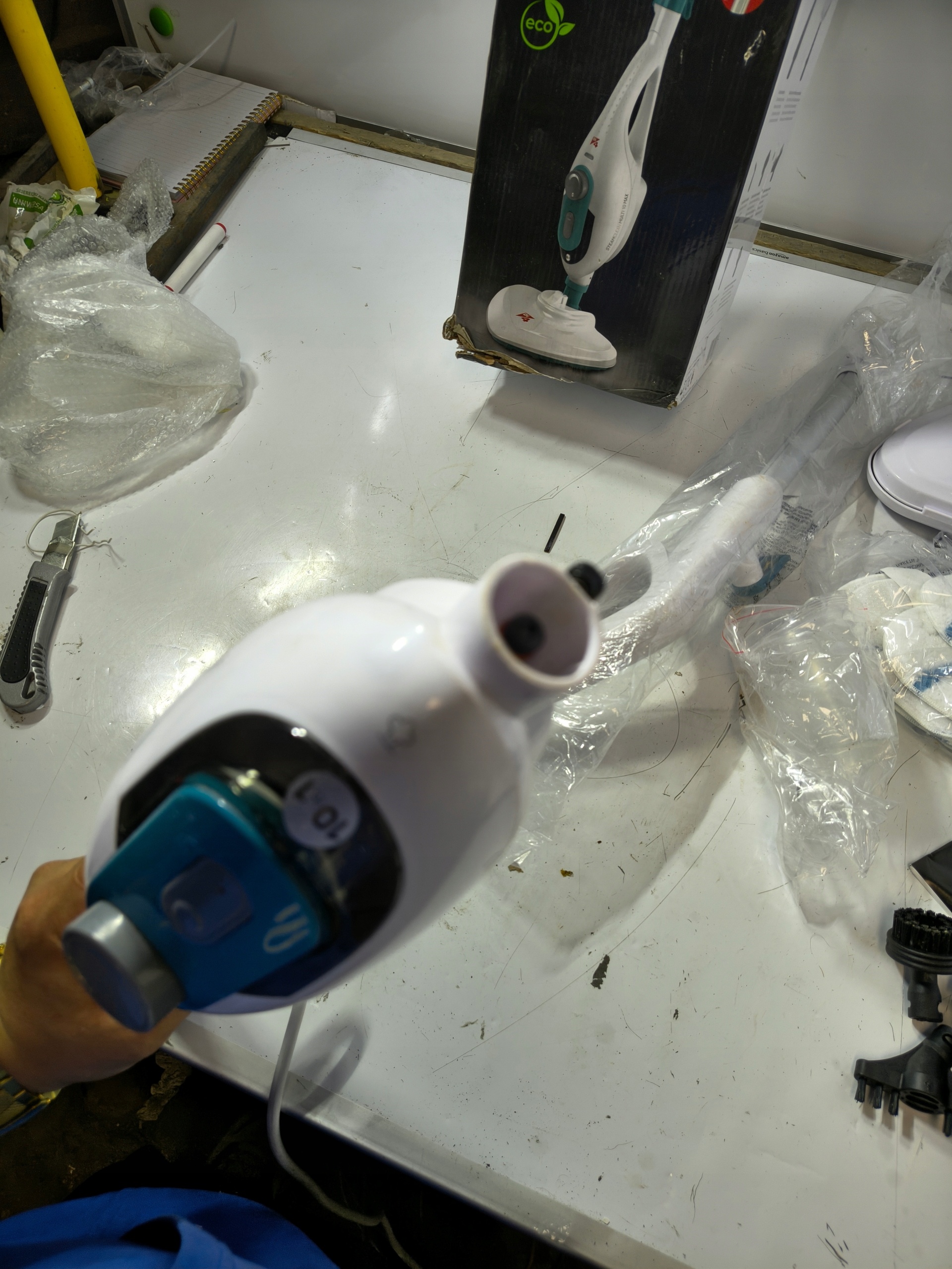 TEFAL STEAMCLEAN MULTIO MAX MOP PAROWY 1500W 10w1 — zdjęcie 8