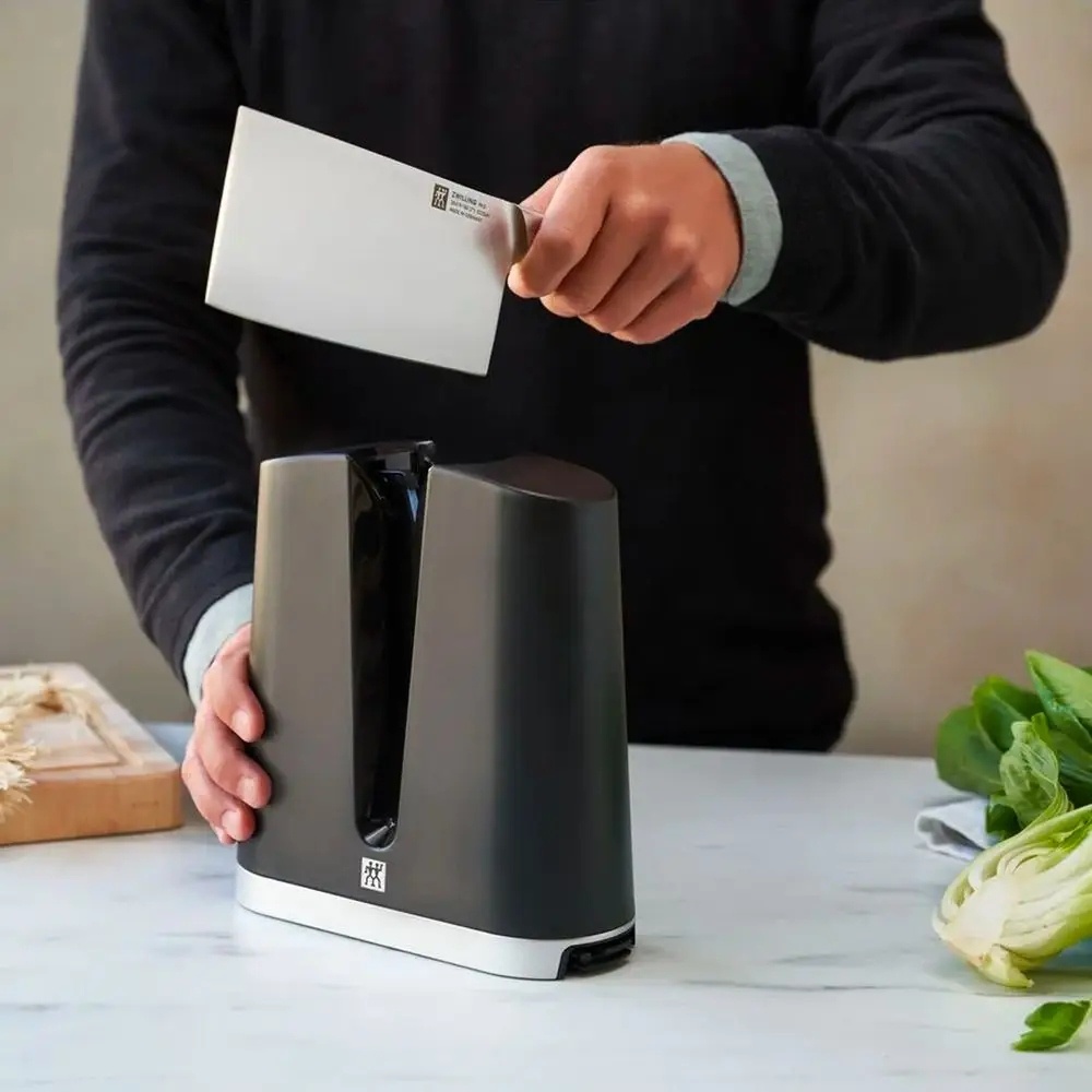 ZWILLING V-Edge ostrzałka do noży 2 ziarnistości czarna ceramiczna — zdjęcie 9