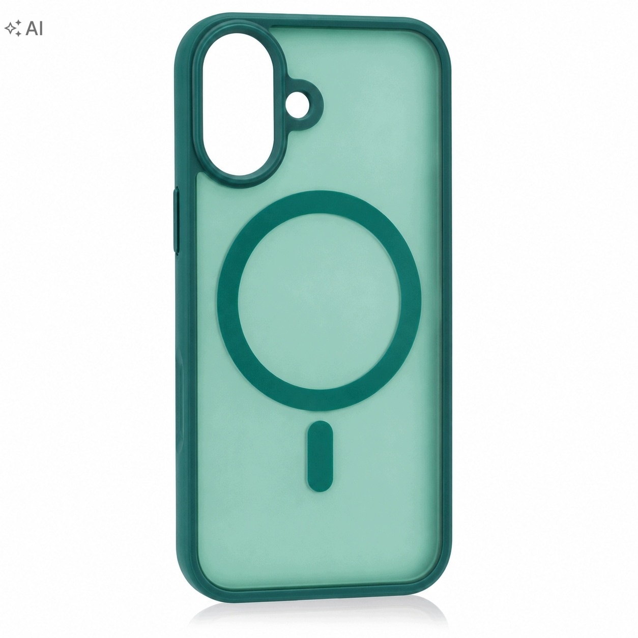 Etui MIRACASE MagSafe do iPhone 16 6,1" Zielone Case Magnetyczne — zdjęcie 2