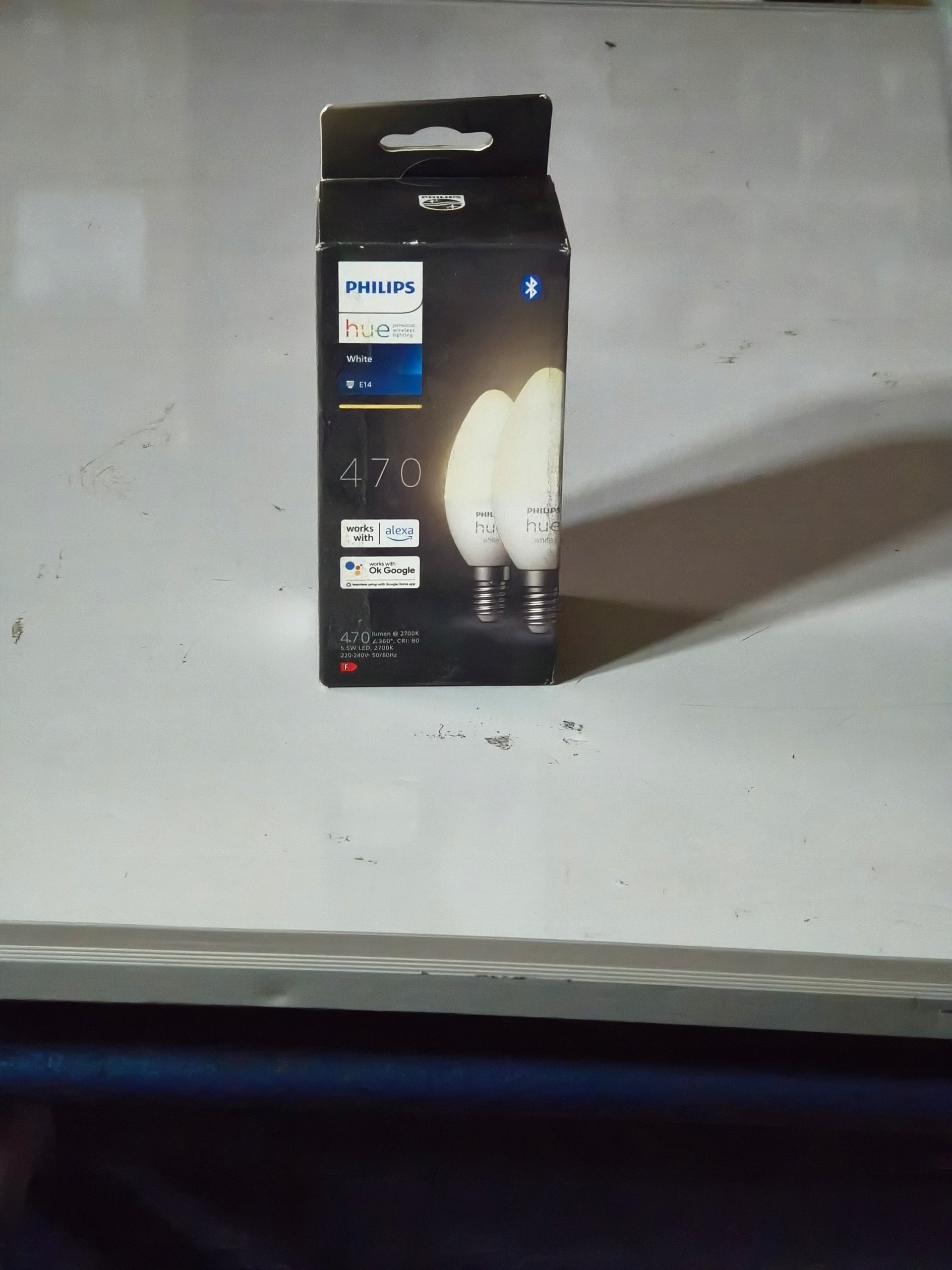 Philips Hue White E14 470lm Bluetooth żarówka LED smart Alexa Google — zdjęcie 3