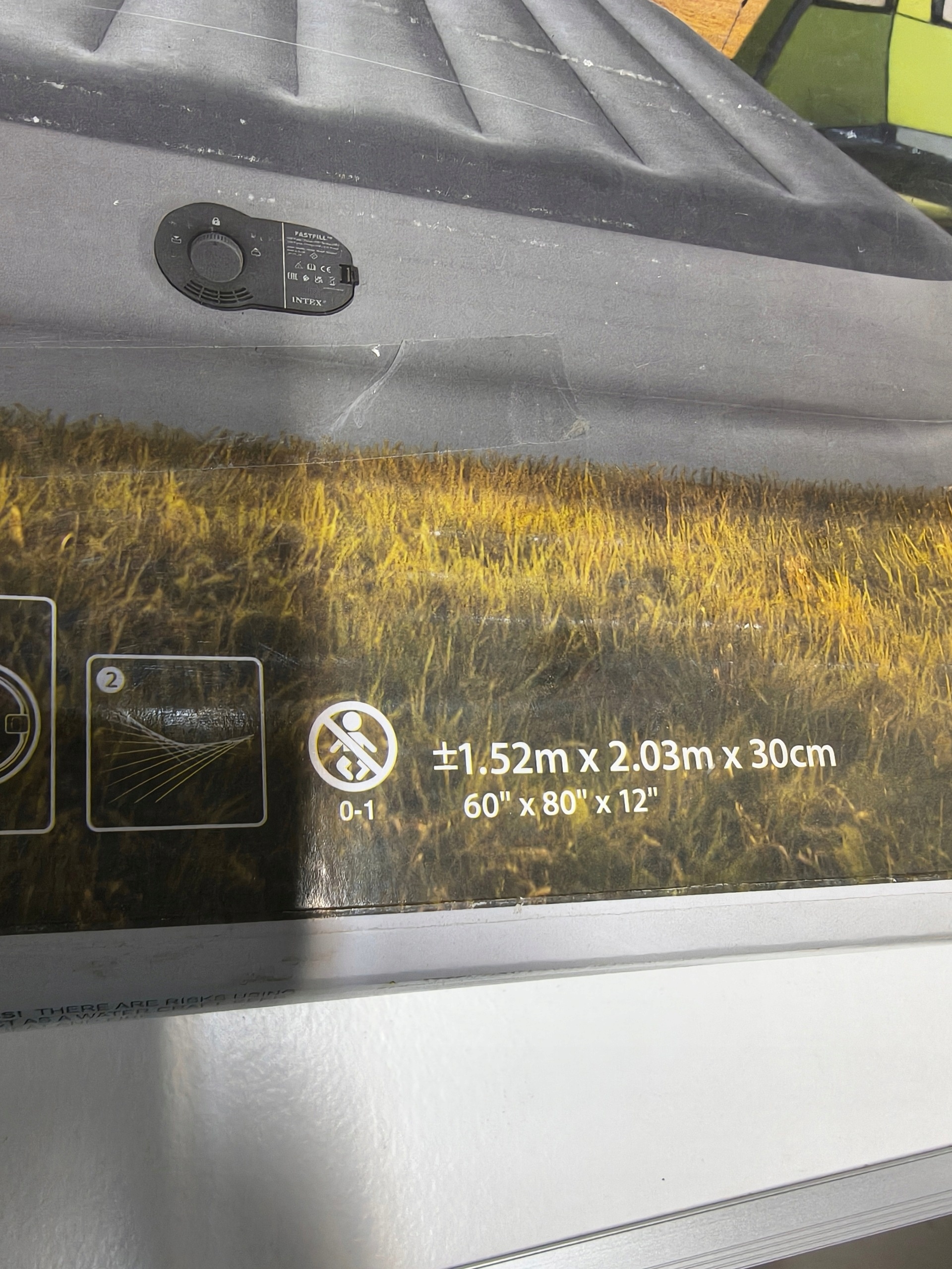 Tytuł Allegro Materac Dmuchany Intex Dura-Beam Standard 152x203x30 cm — zdjęcie 5