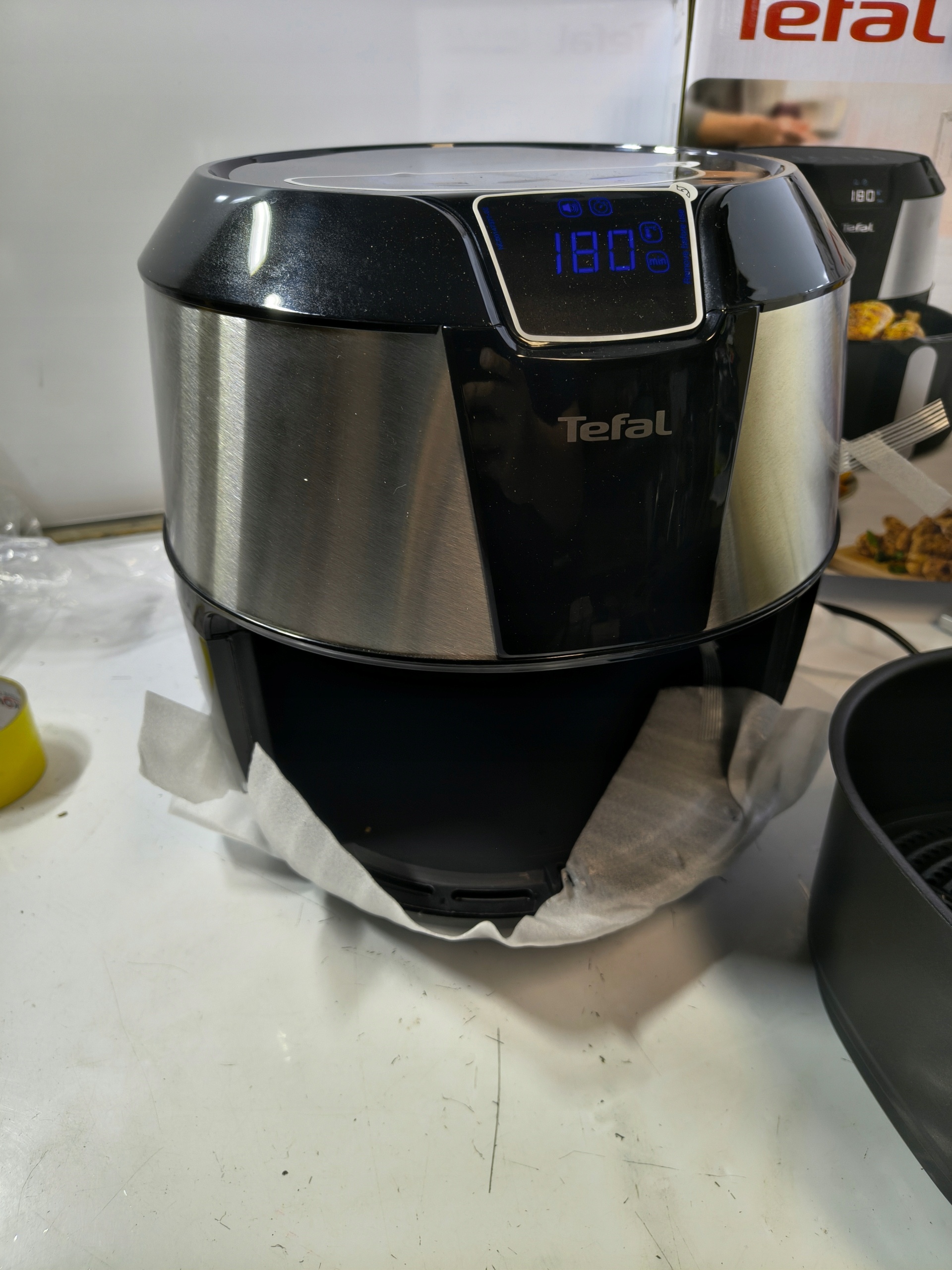 Tefal Easy Fry XXL EY701D15 Air Fryer Frytkownica Beztłuszczowa XXL 1850W — zdjęcie 5