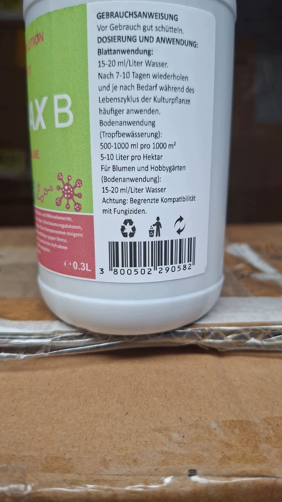 META MAX B 300 ml organiczny nawóz biologiczny do roślin i gleby — zdjęcie 3