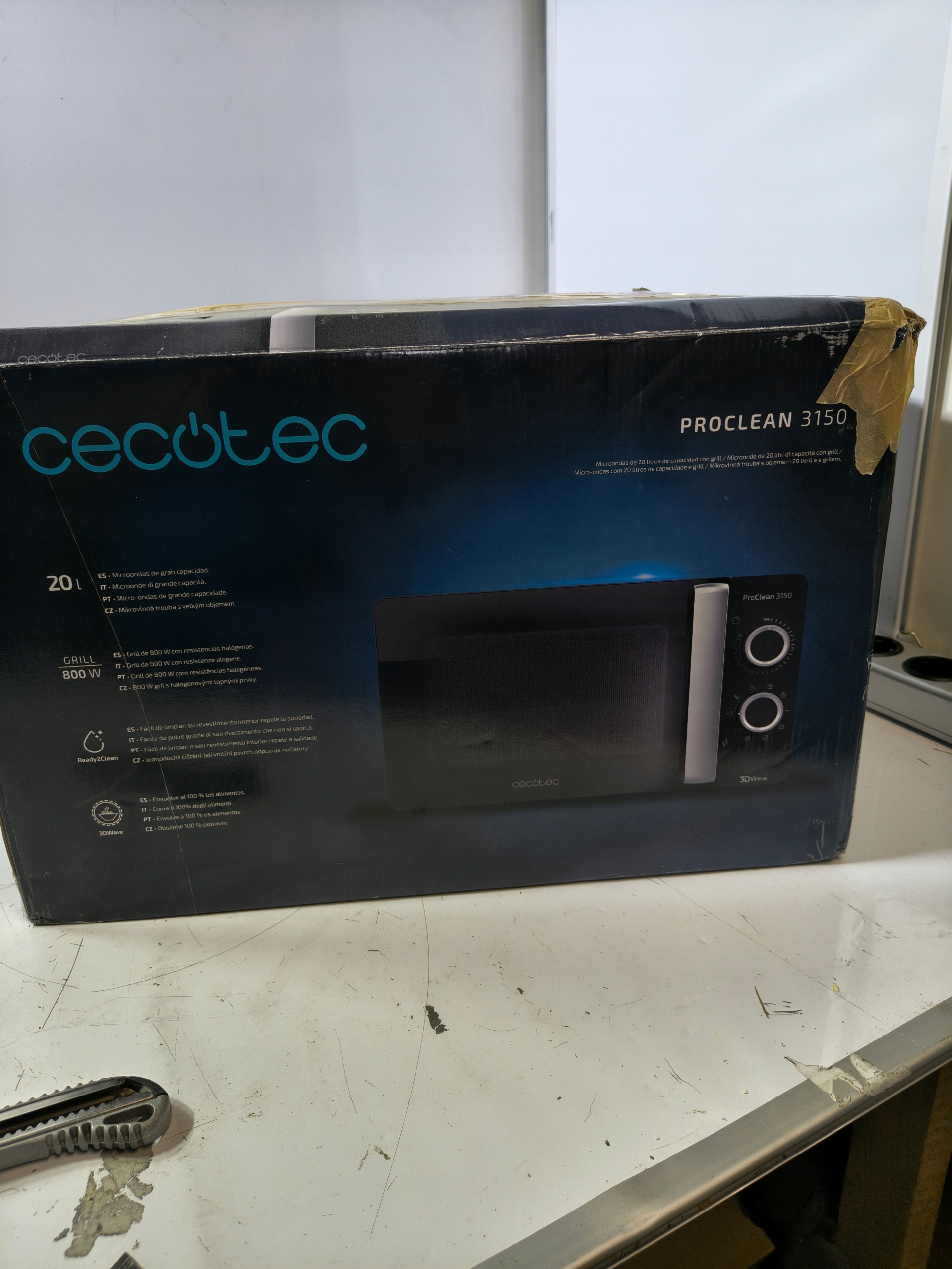 Kuchenka mikrofalowa wolnostojąca Cecotec ProClean 3150 — zdjęcie 3