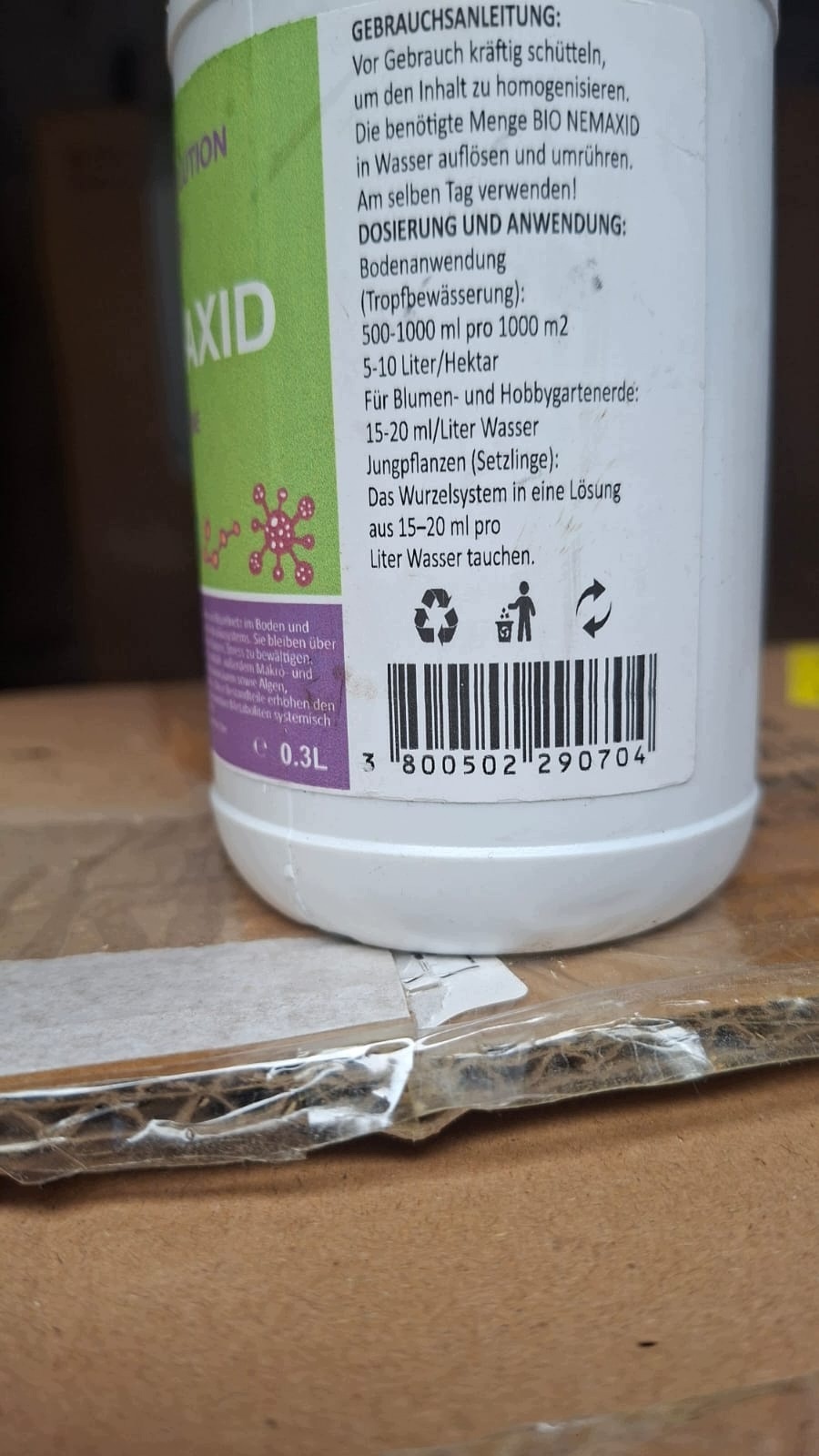 BIO NEMAXID 300 ml preparat mikrobiologiczny do gleby i roślin — zdjęcie 4