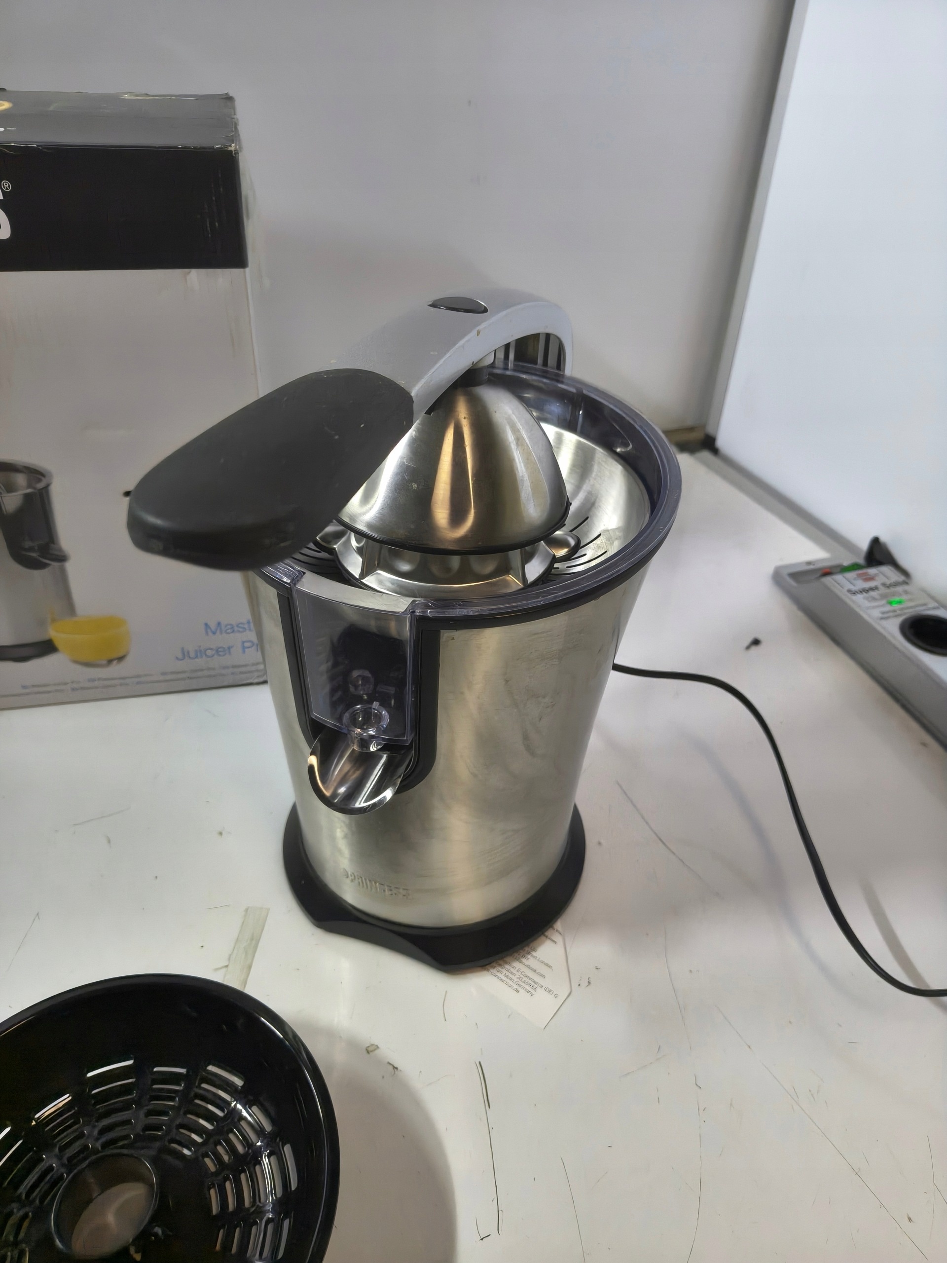 Wyciskarka do Cytrusów Princess Master Juicer Pro 300W Stal Nierdzewna — zdjęcie 3