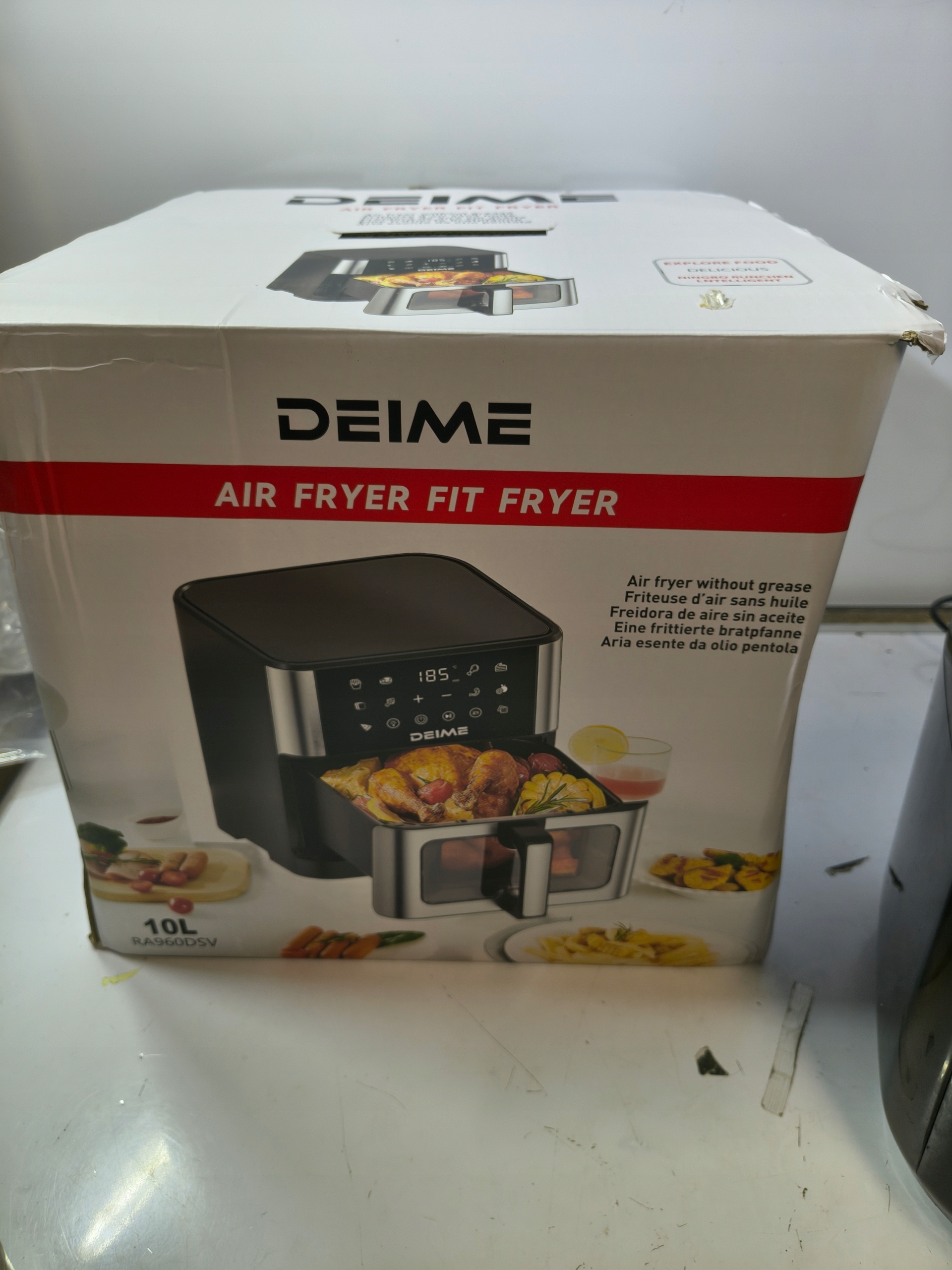 Frytkownica beztłuszczowa Tristar FR-6964 1800 W 10 l — zdjęcie 3