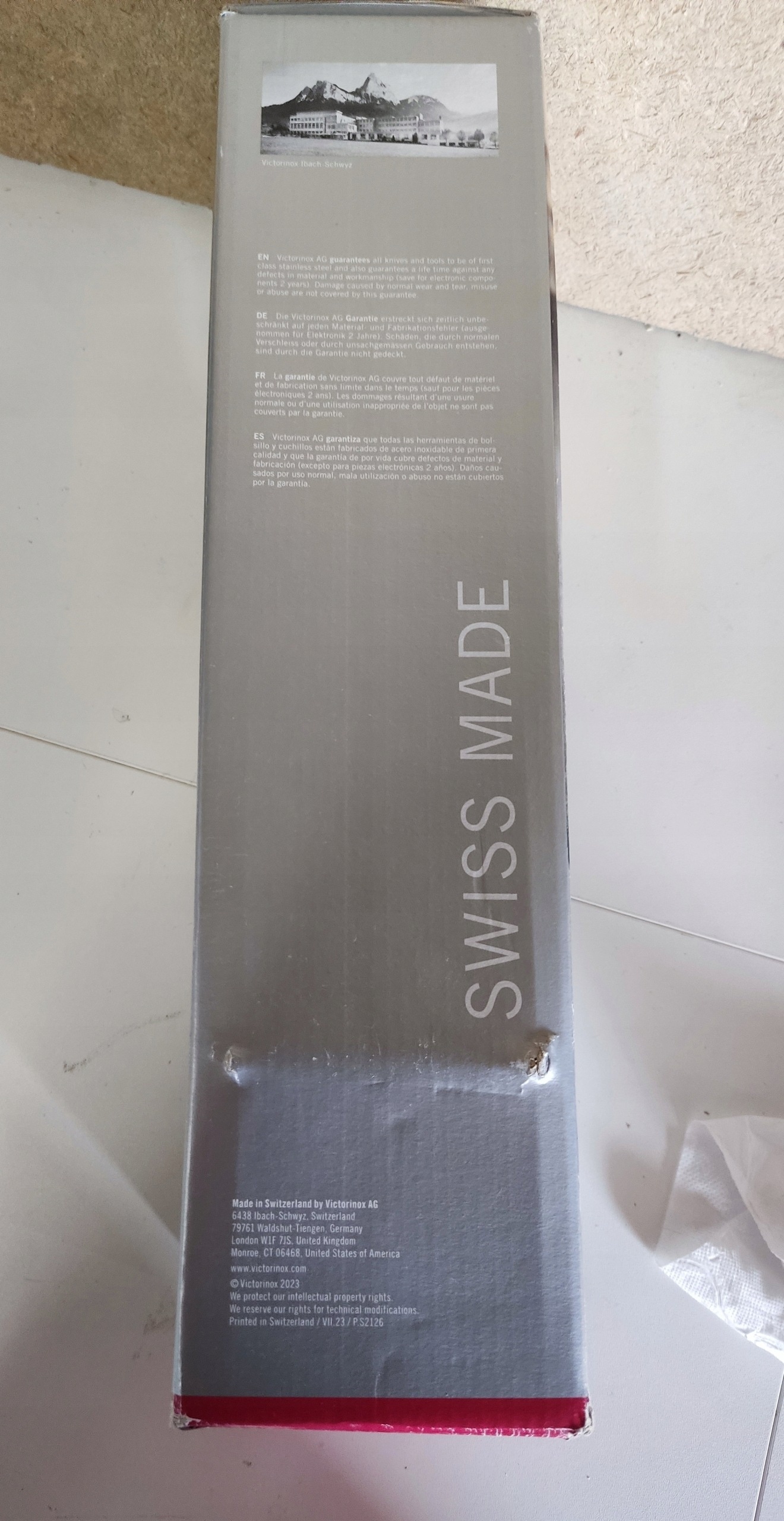 Victorinox Swiss Modern zestaw 6 noży kuchennych + blok 7 el. drewno — zdjęcie 4