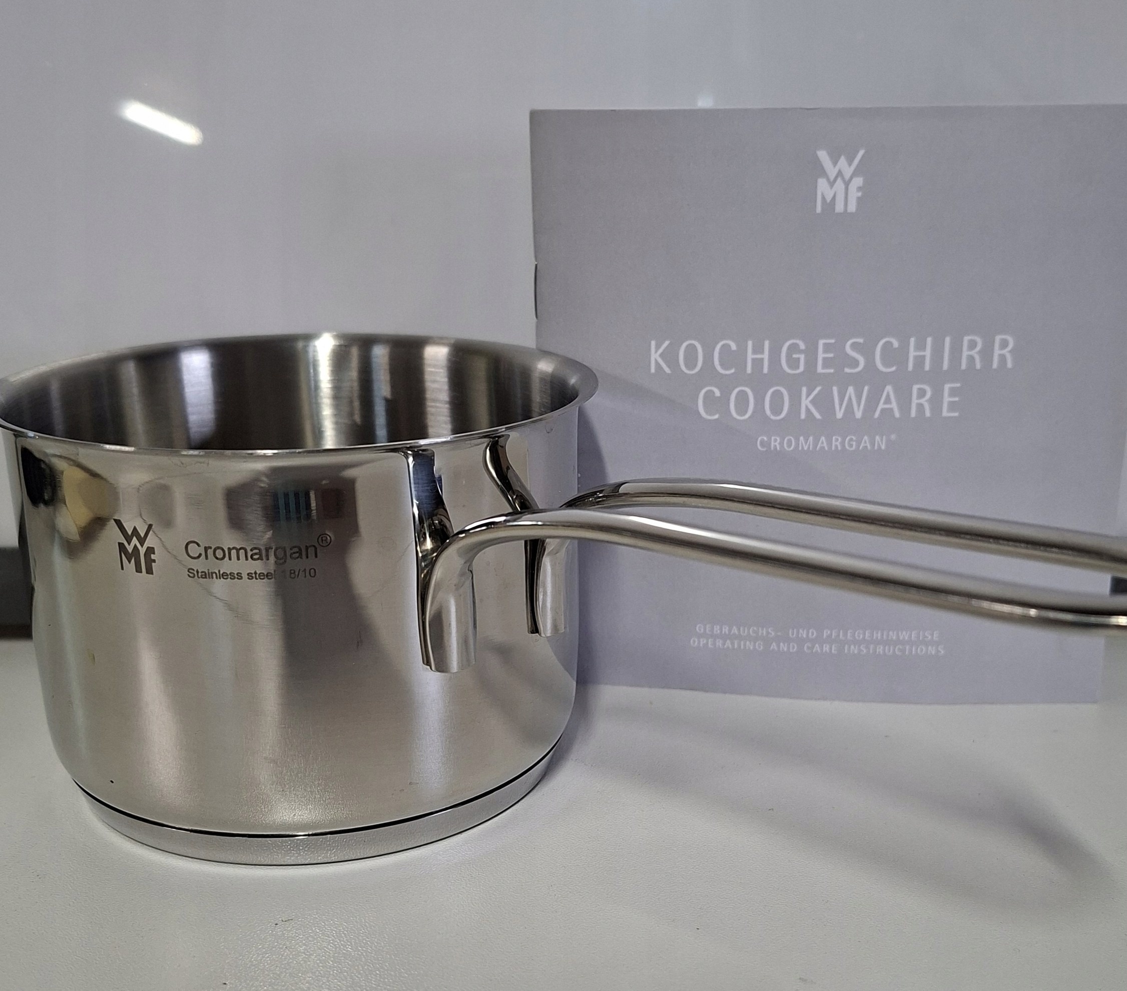 WMF garnek 12 cm 1 l Cromargan stal 18/10 indukcja — zdjęcie 6