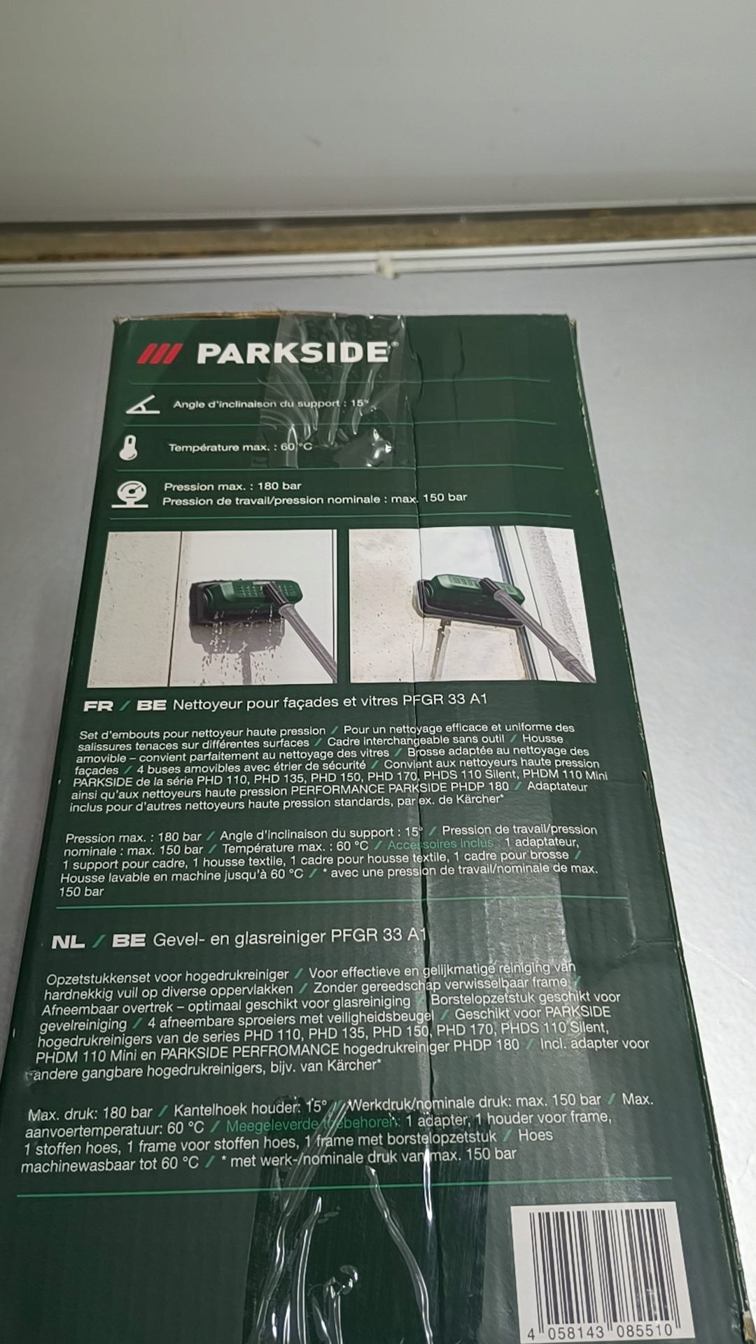PARKSIDE akcesoria do myjki ciśnieniowej PFGR 33 A1 180 bar — zdjęcie 8