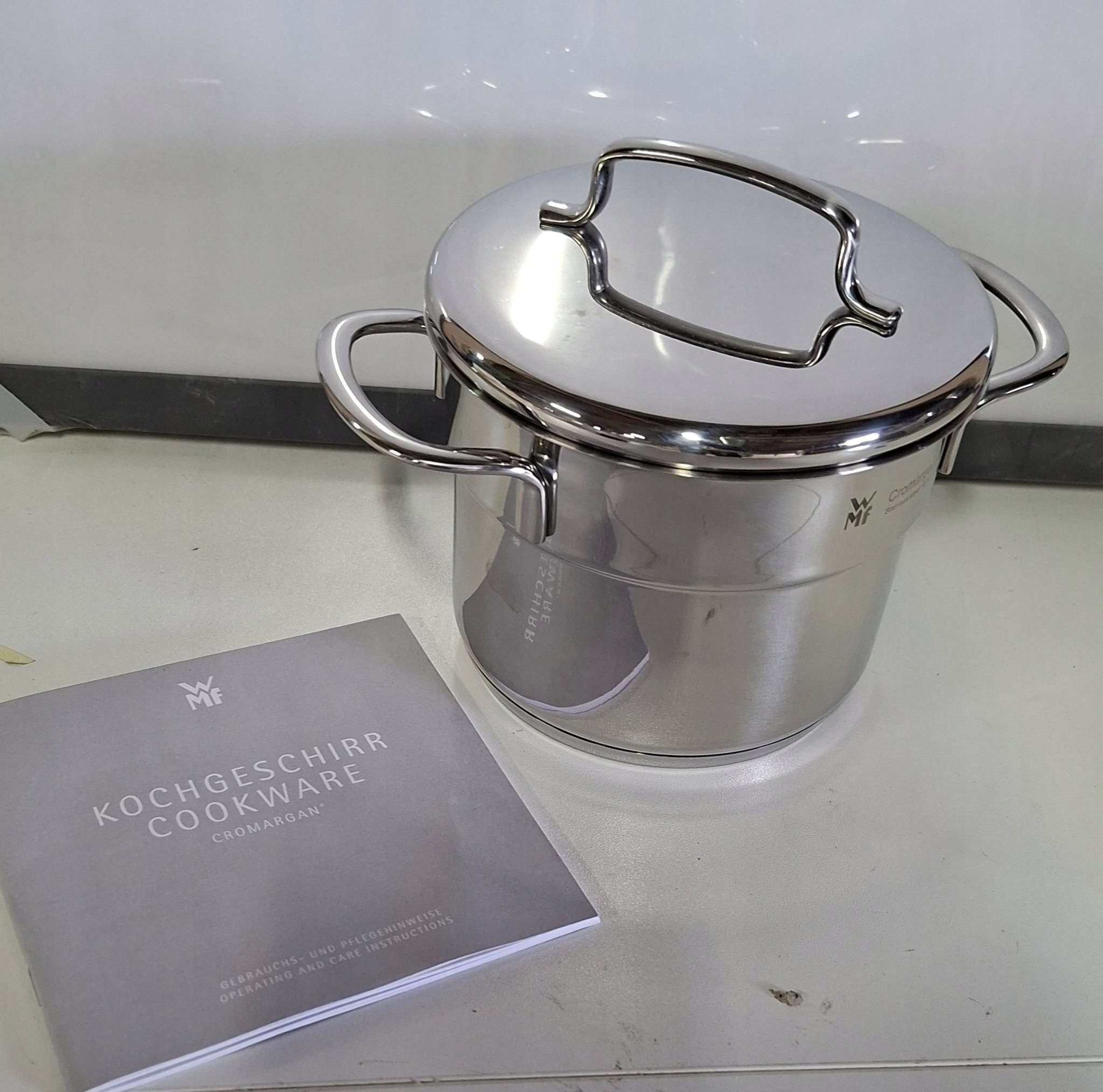 WMF garnek 12 cm 1 l Cromargan stal 18/10 indukcja — zdjęcie 9