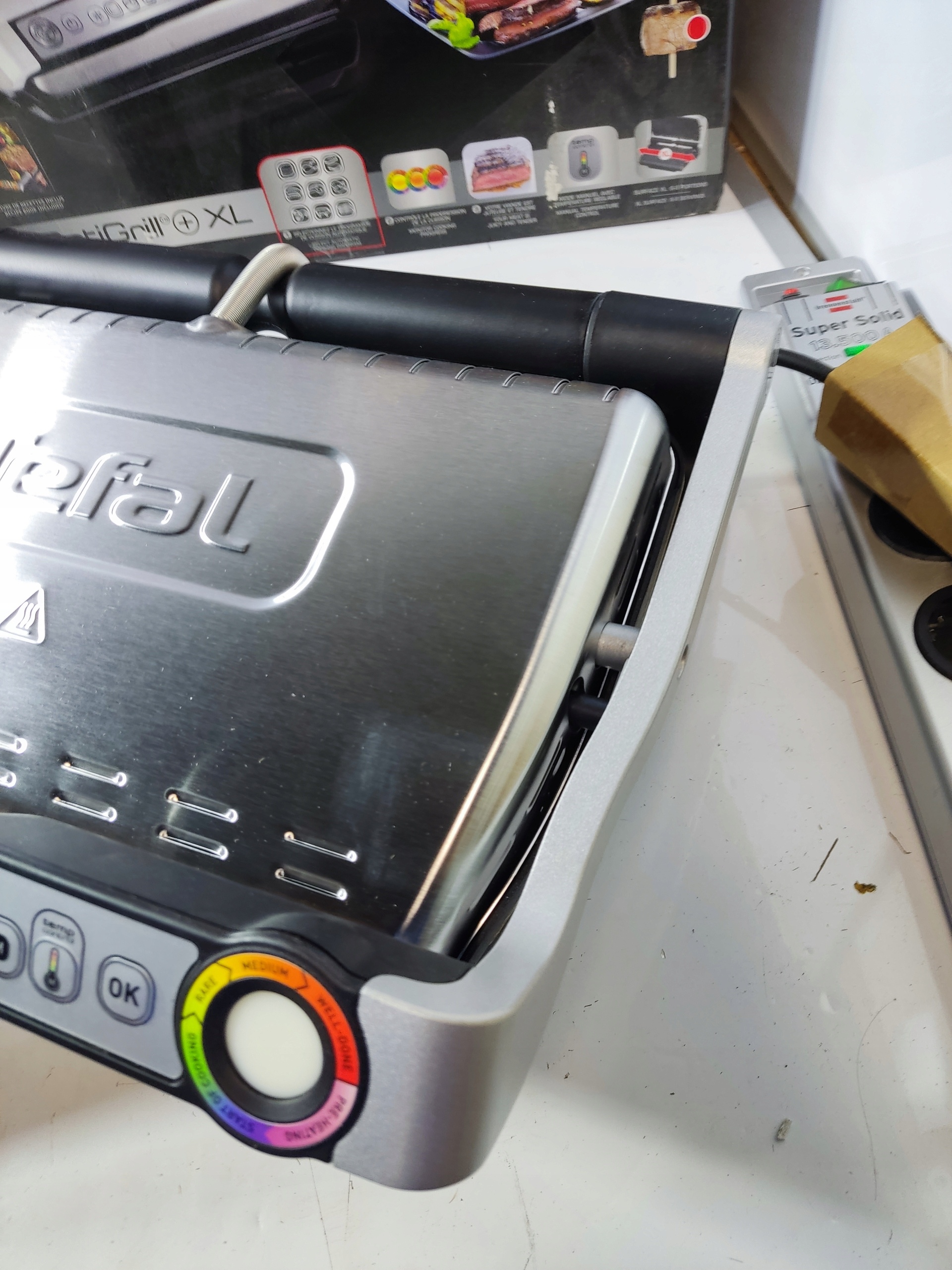 Składany grill elektryczny Tefal GC722D16 OptiGrill+ XL 2000 W — zdjęcie 3