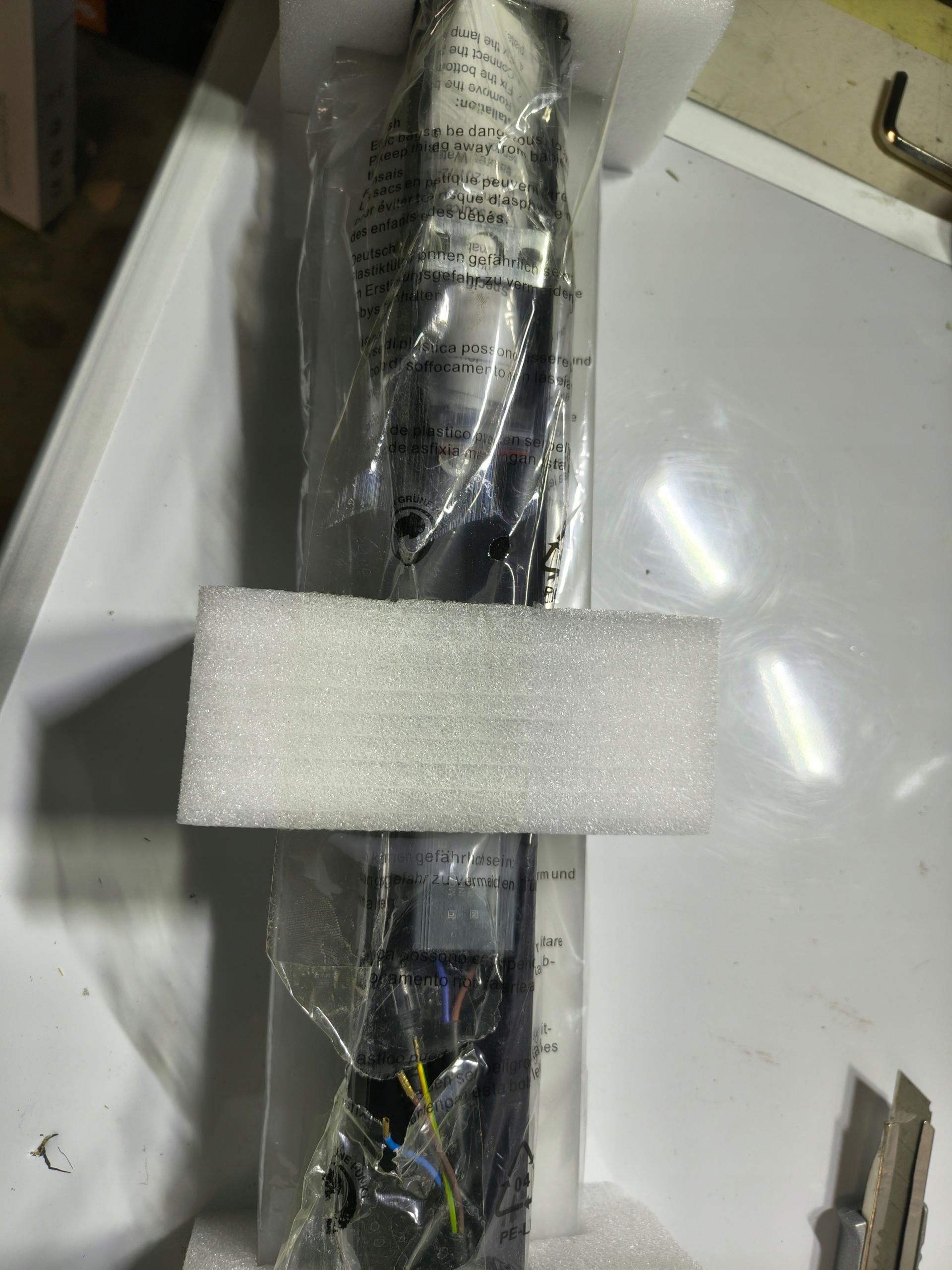 Lampa ścienna LED 100 cm Klighten 30W 3000K Ciepła IP65 Nowoczesna — zdjęcie 4