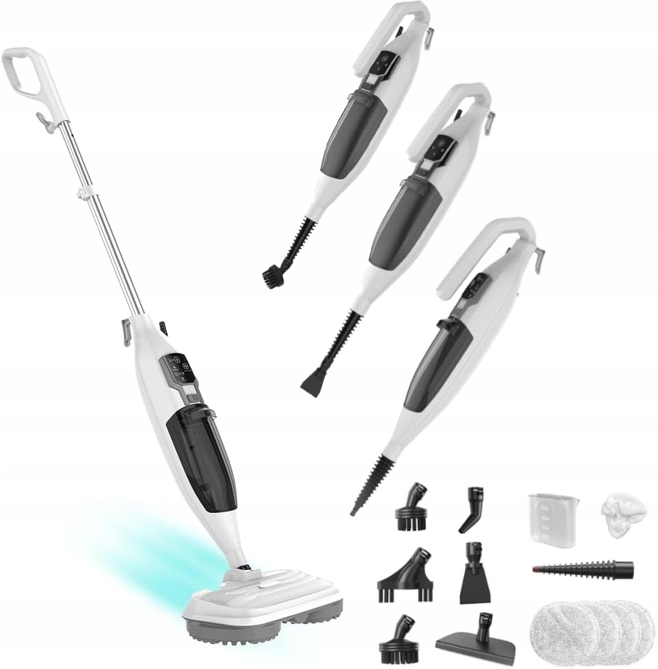 Mop Parowy TORDER HY-803 1300W Wielofunkcyjny Czyścik Parowy 10w1 — zdjęcie 2
