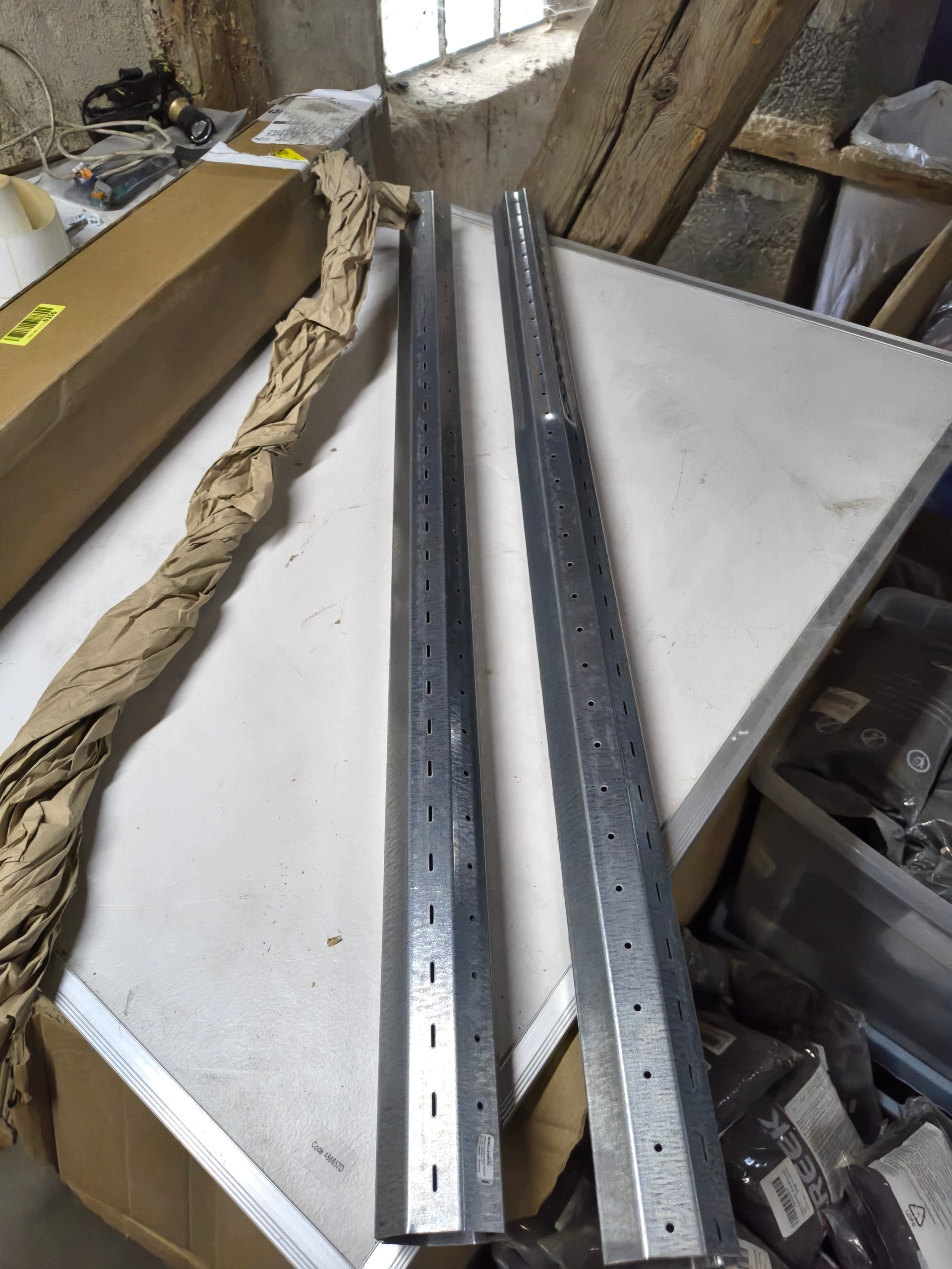 Schellenberg 86005 wałek ośmiokątny do rolet MAXI do 160 cm Ø60 mm — zdjęcie 6
