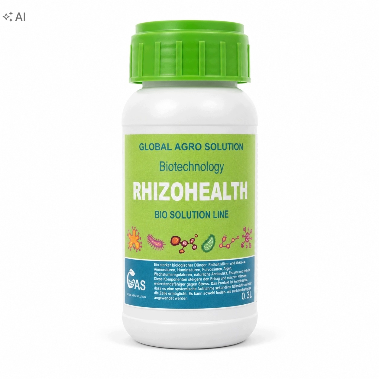 RHIZO HEALTH 300 ml biologiczny nawóz do roślin gleby korzeni — zdjęcie 2