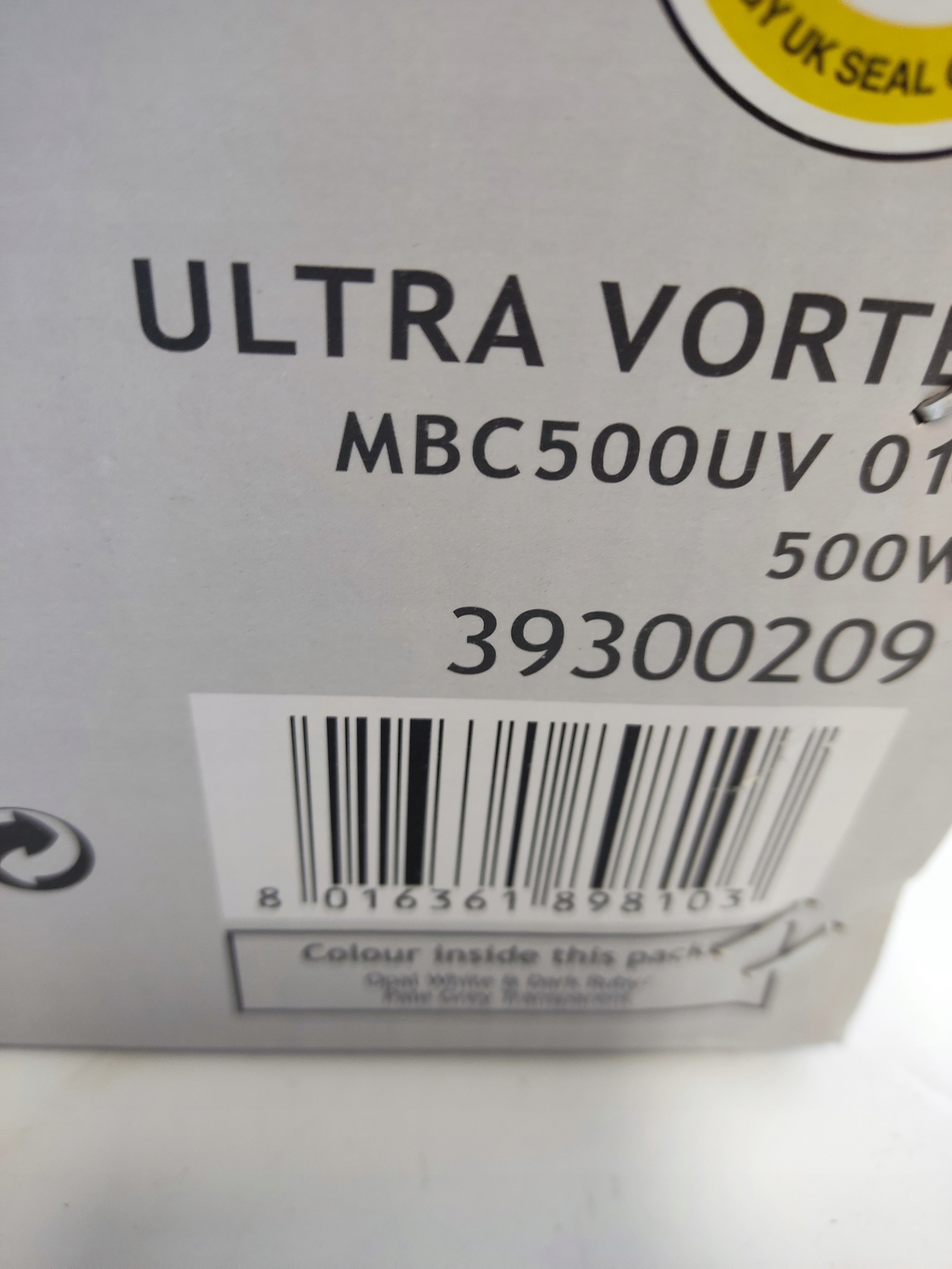 Hoover Ultra Vortex MBC500UV Odkurzacz Ręczny do Materacy 500W — zdjęcie 11
