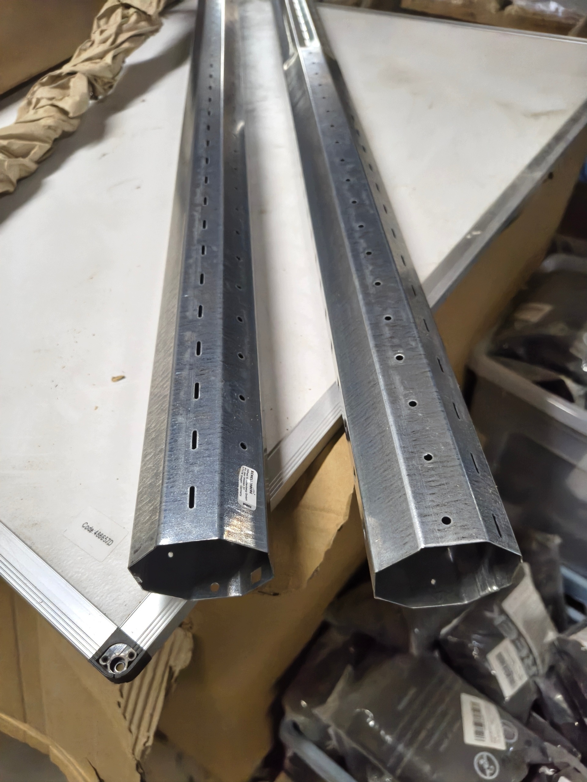 Schellenberg 86005 wałek ośmiokątny do rolet MAXI do 160 cm Ø60 mm — zdjęcie 7