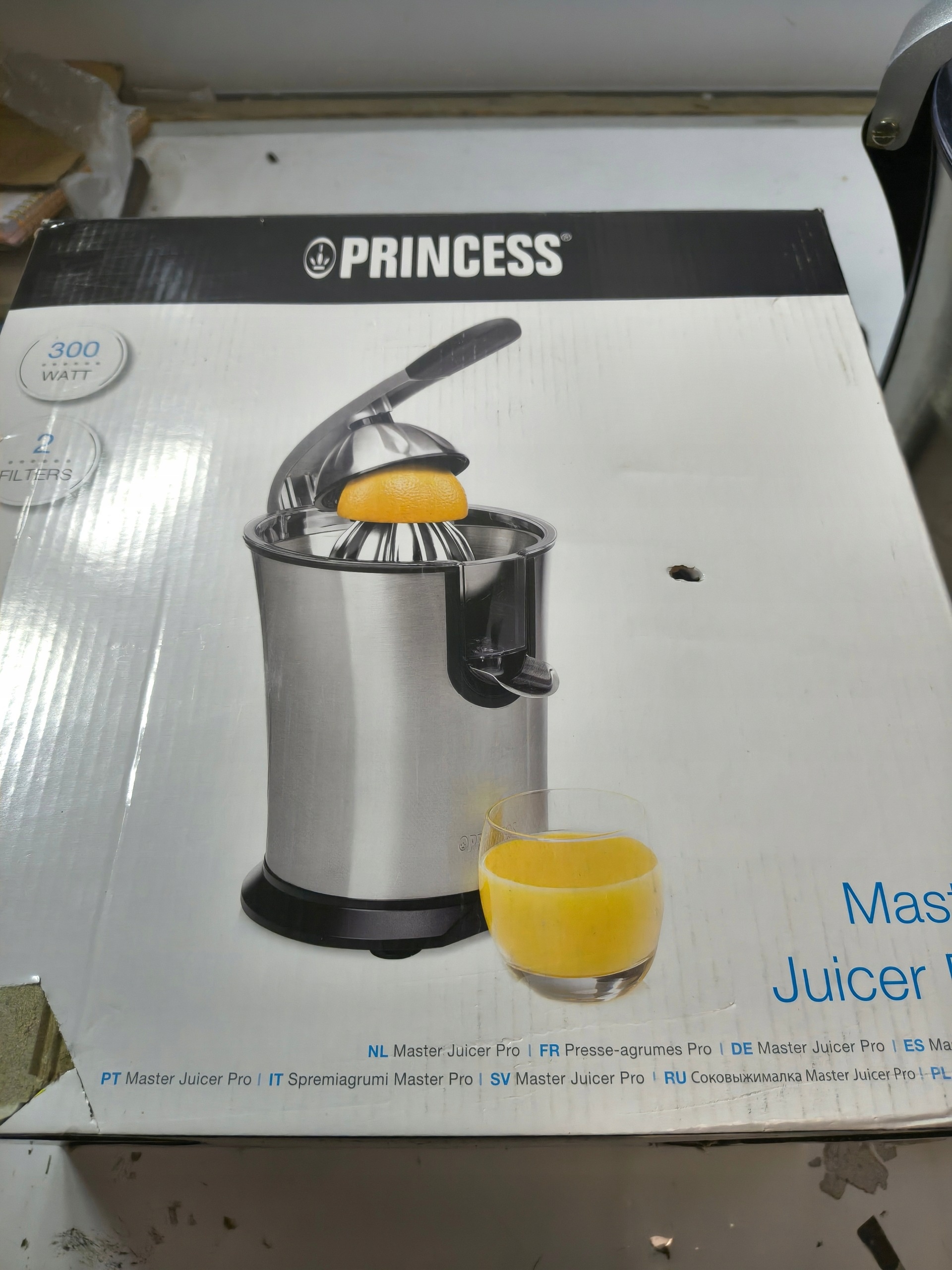 Wyciskarka do Cytrusów Princess Master Juicer Pro 300W Stal Nierdzewna — zdjęcie 9