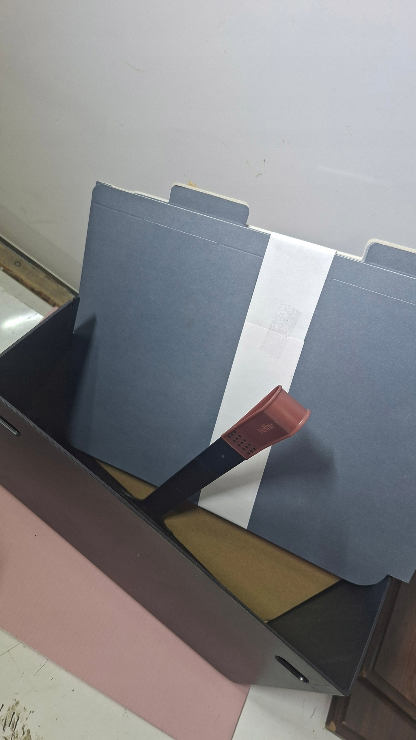 Organizer na dokumenty Rotho My Paper Plus czarny teczki segregator — zdjęcie 6