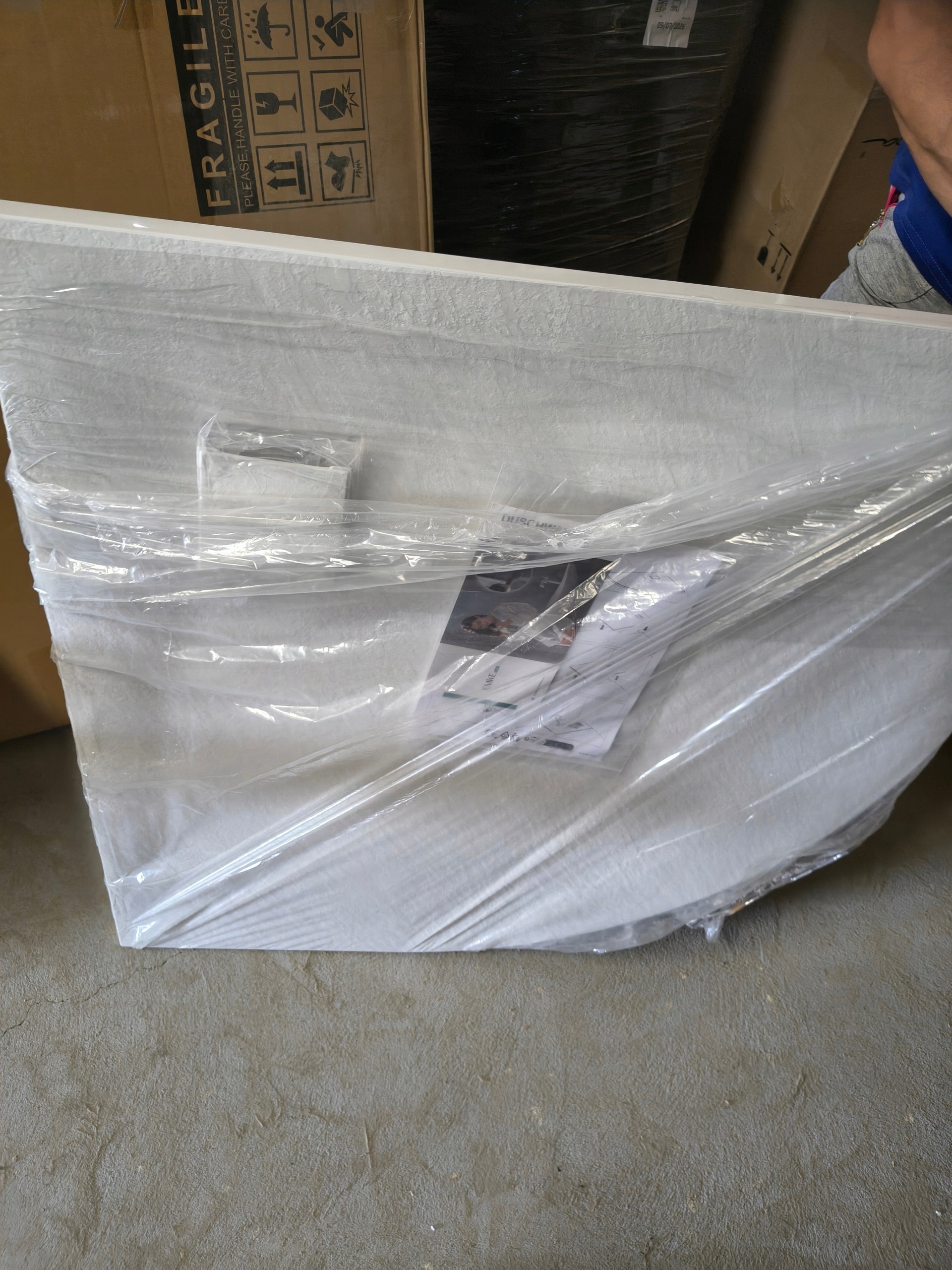 EMKE ST brodzik prysznicowy 90x90 cm niski biały 5 cm SMC — zdjęcie 9