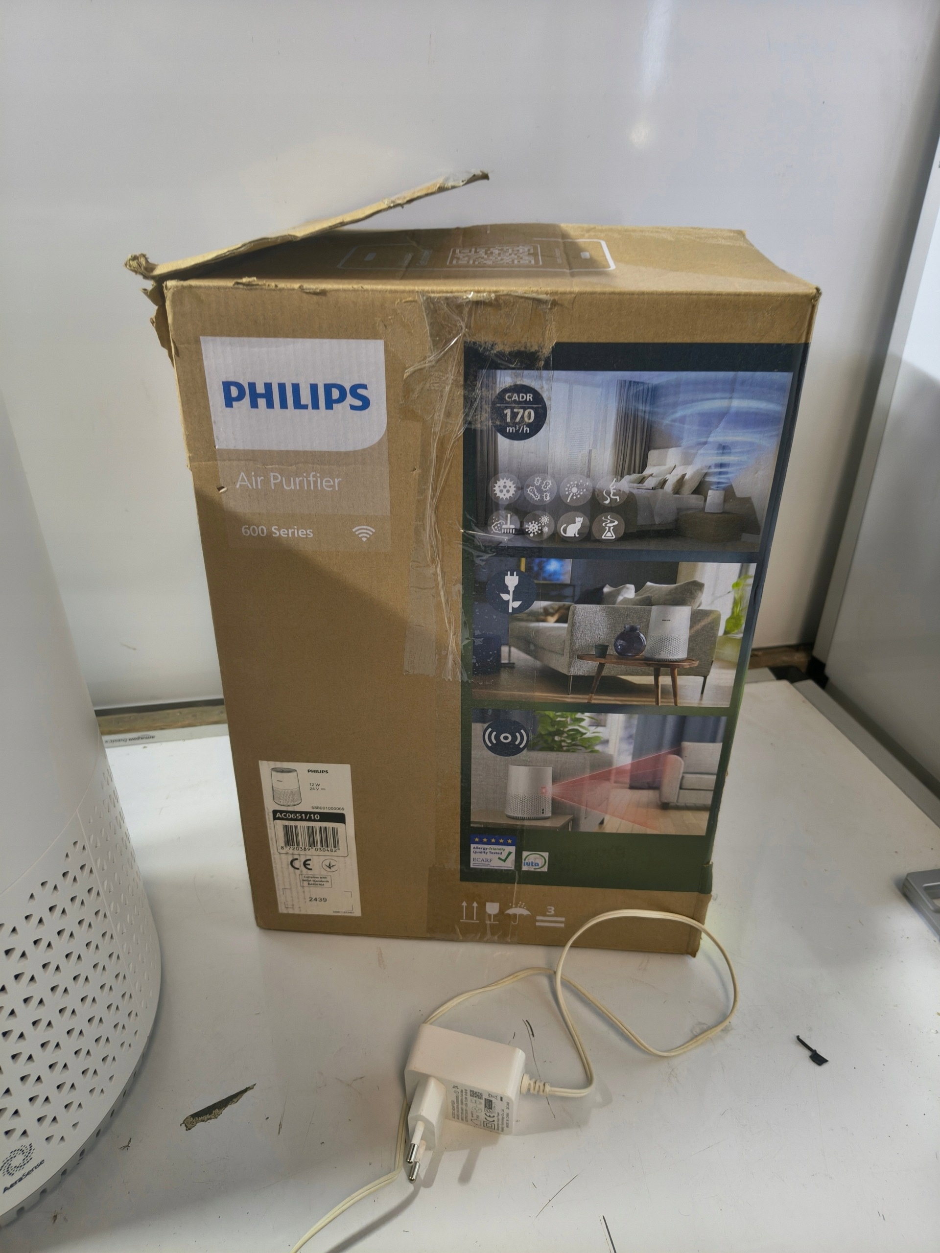 Philips AC0651/10 Oczyszczacz Powietrza 600 Series WiFi do 44 m² — zdjęcie 4
