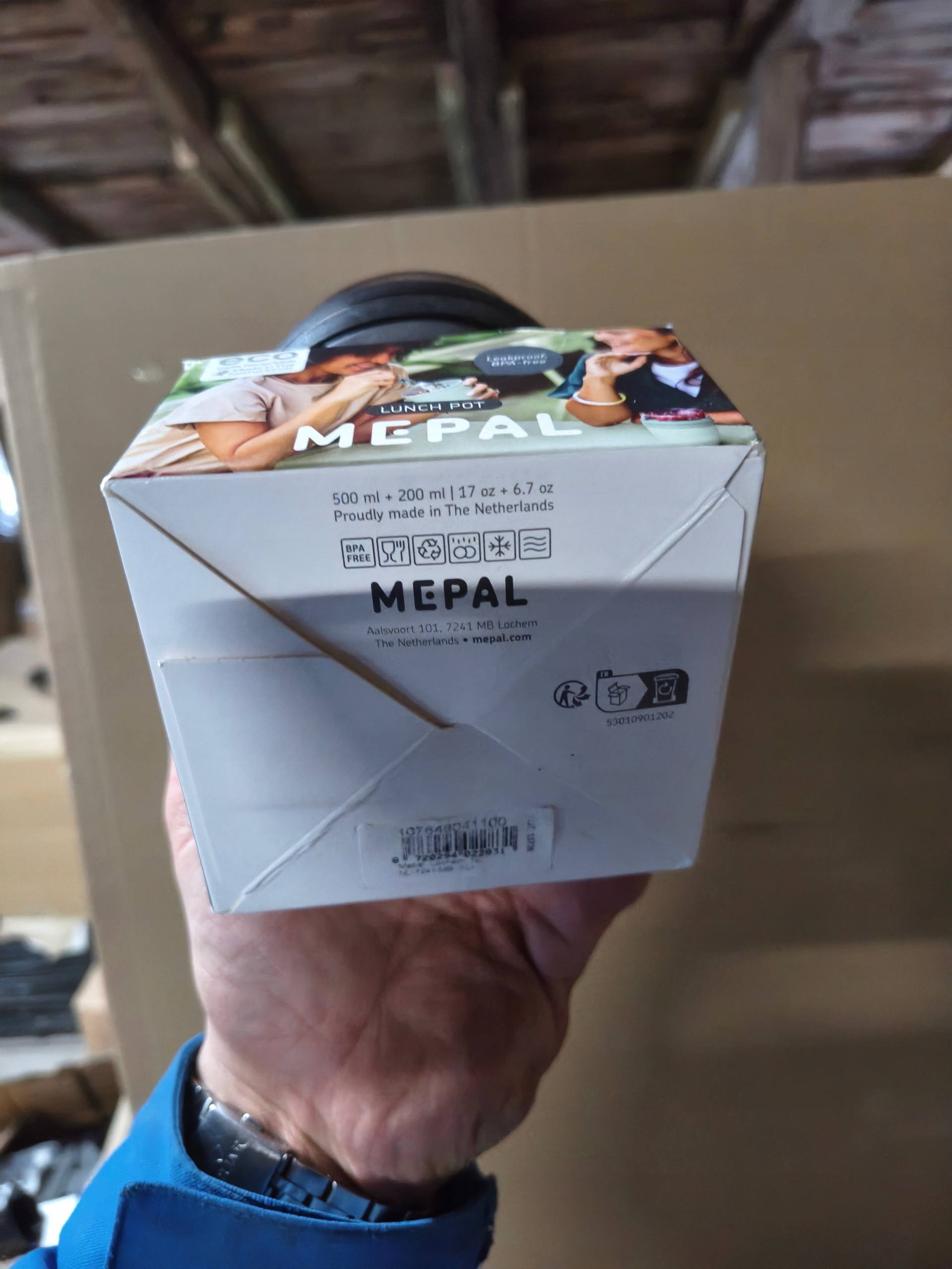MEPAL Lunch Pot 700 ml Czarny – Pojemnik na jogurt / sałatkę – BPA Free — zdjęcie 8