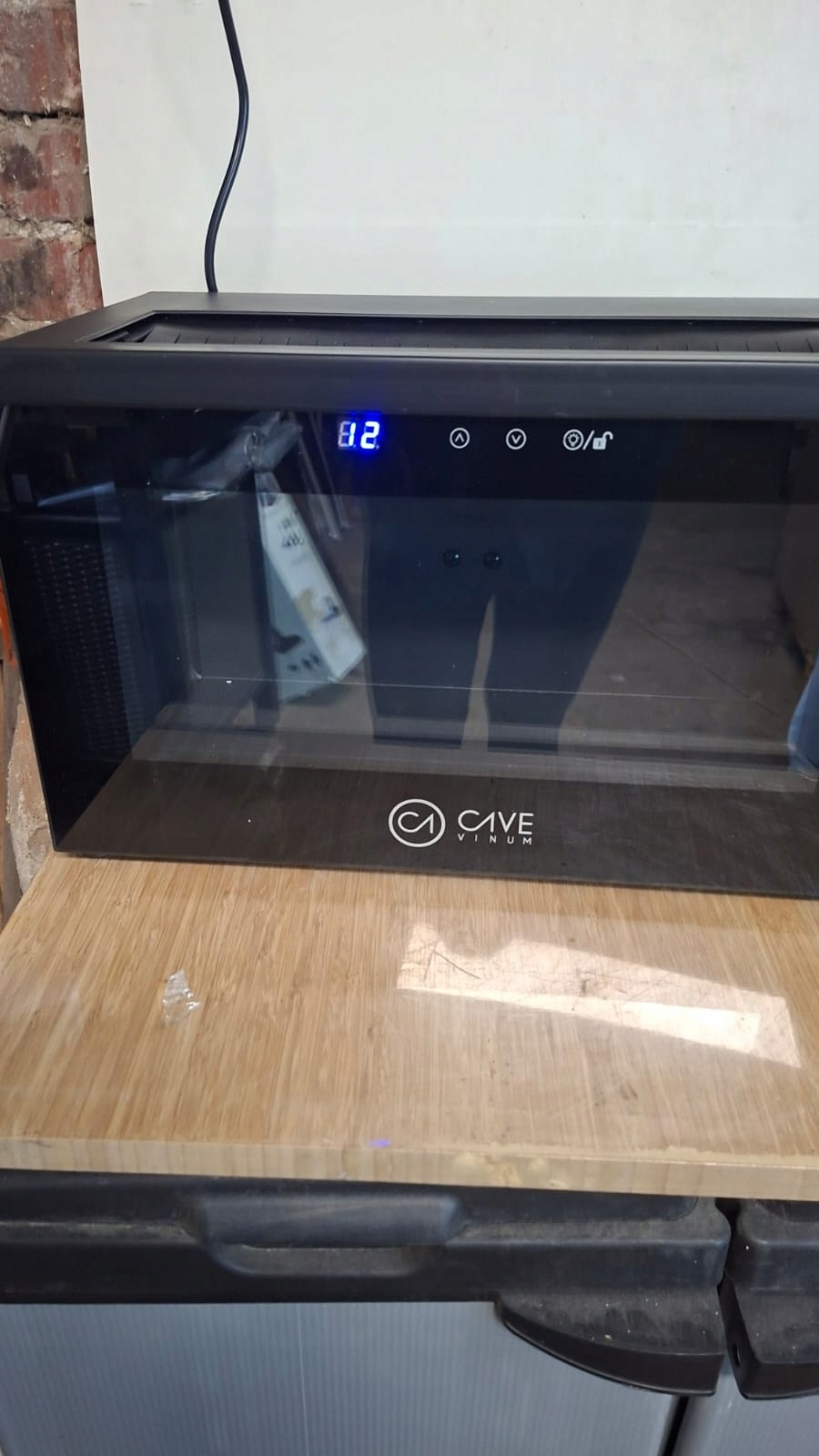 Cave Vinum CV-7D Chłodziarka do Wina 4 Butelki Lodówka na Wino LED — zdjęcie 4