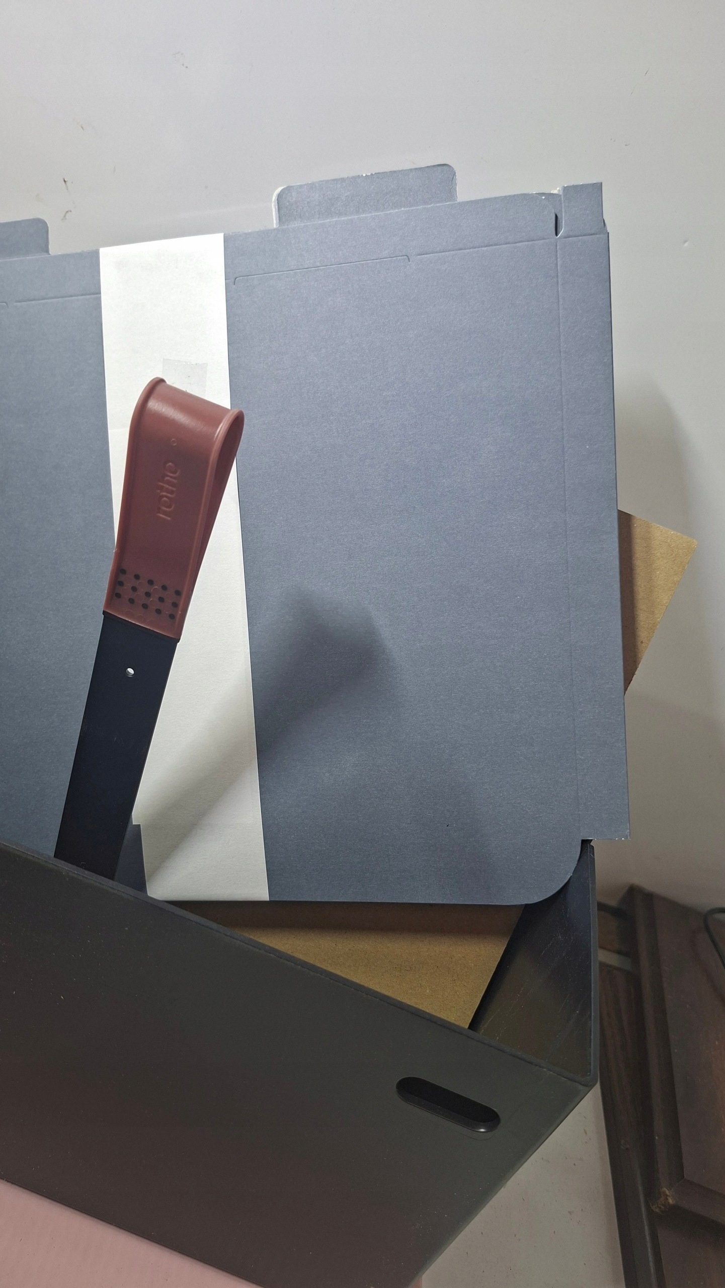 Organizer na dokumenty Rotho My Paper Plus czarny teczki segregator — zdjęcie 5