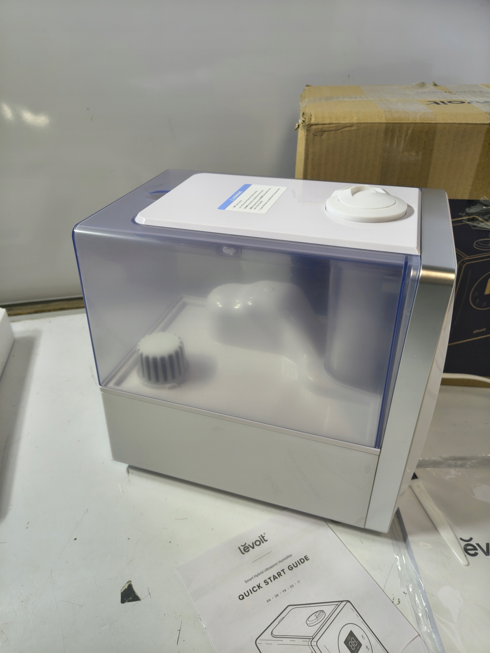 Levoit LV600S Smart Hybrid Nawilżacz Powietrza 6L WiFi Ciepła Zimna Mgiełka — zdjęcie 7